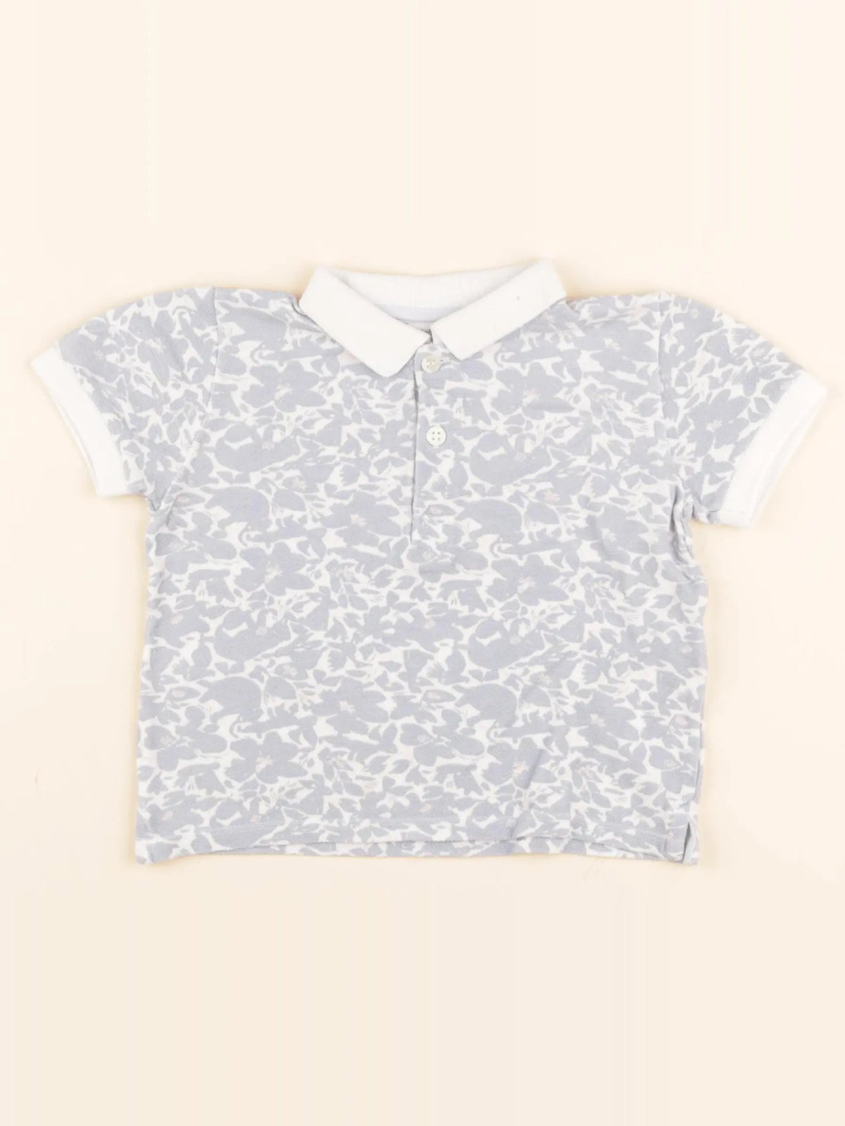 Polo bleu