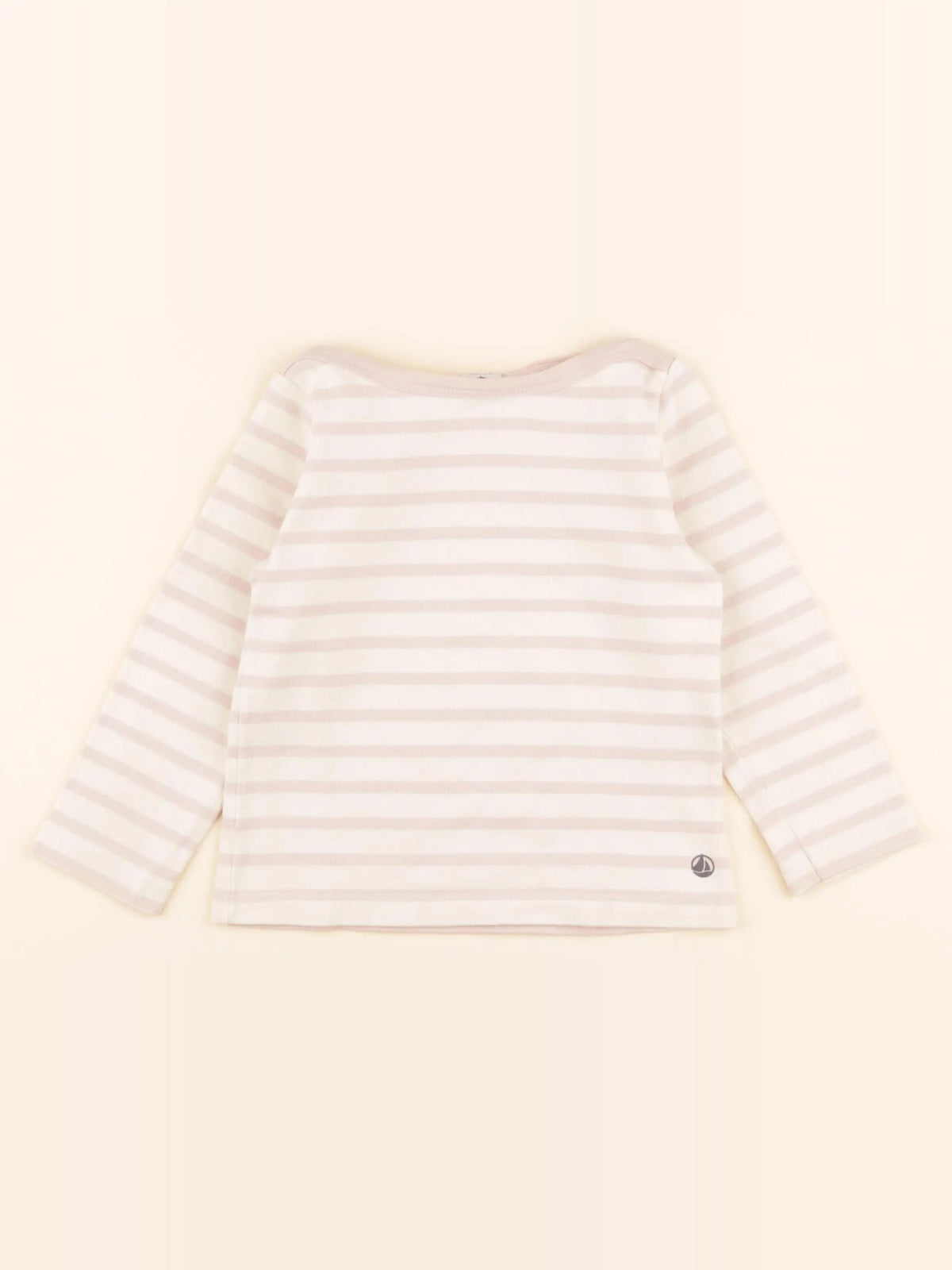 Tee-shirt blanc, rose