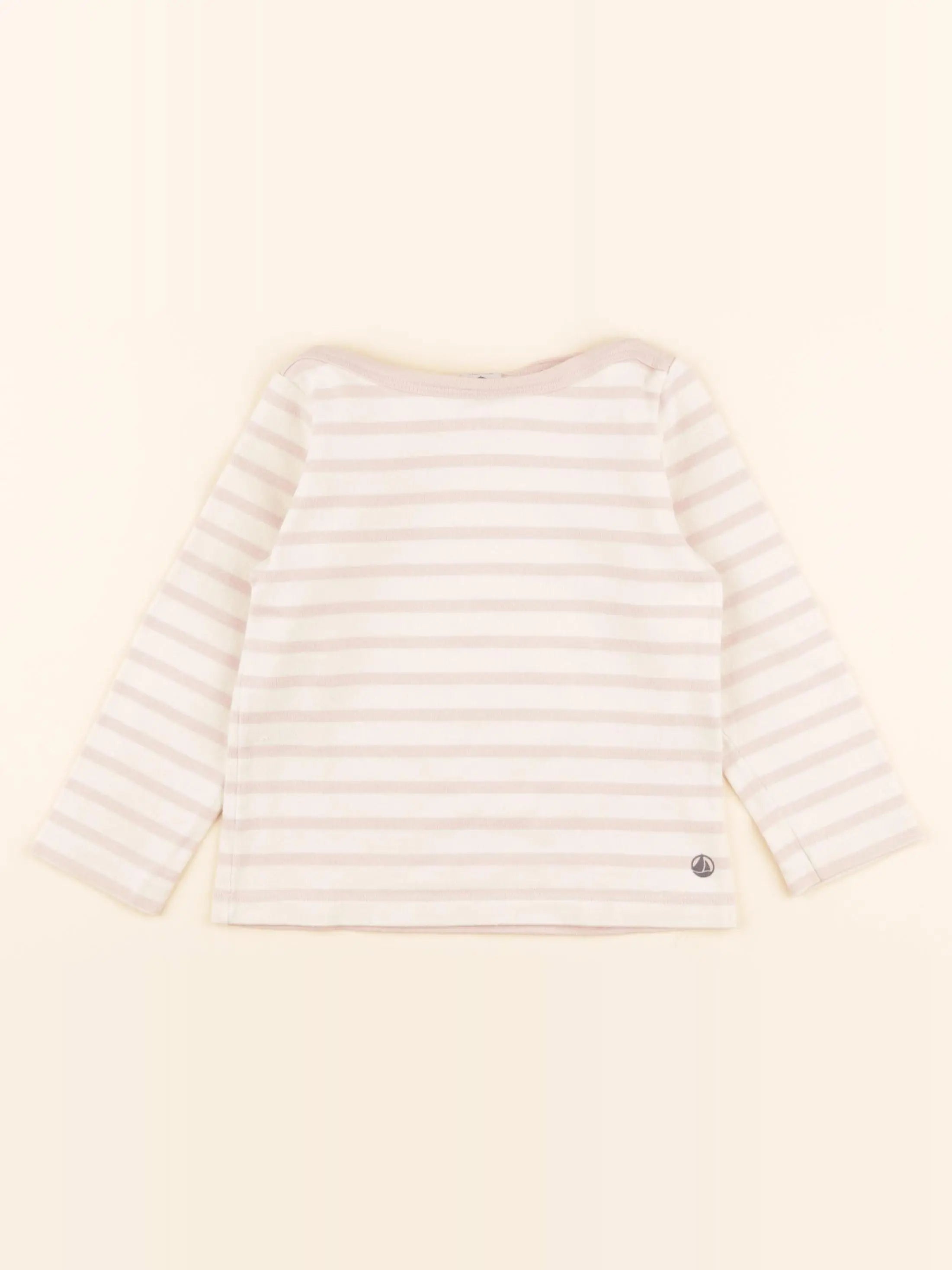Tee-shirt blanc, rose