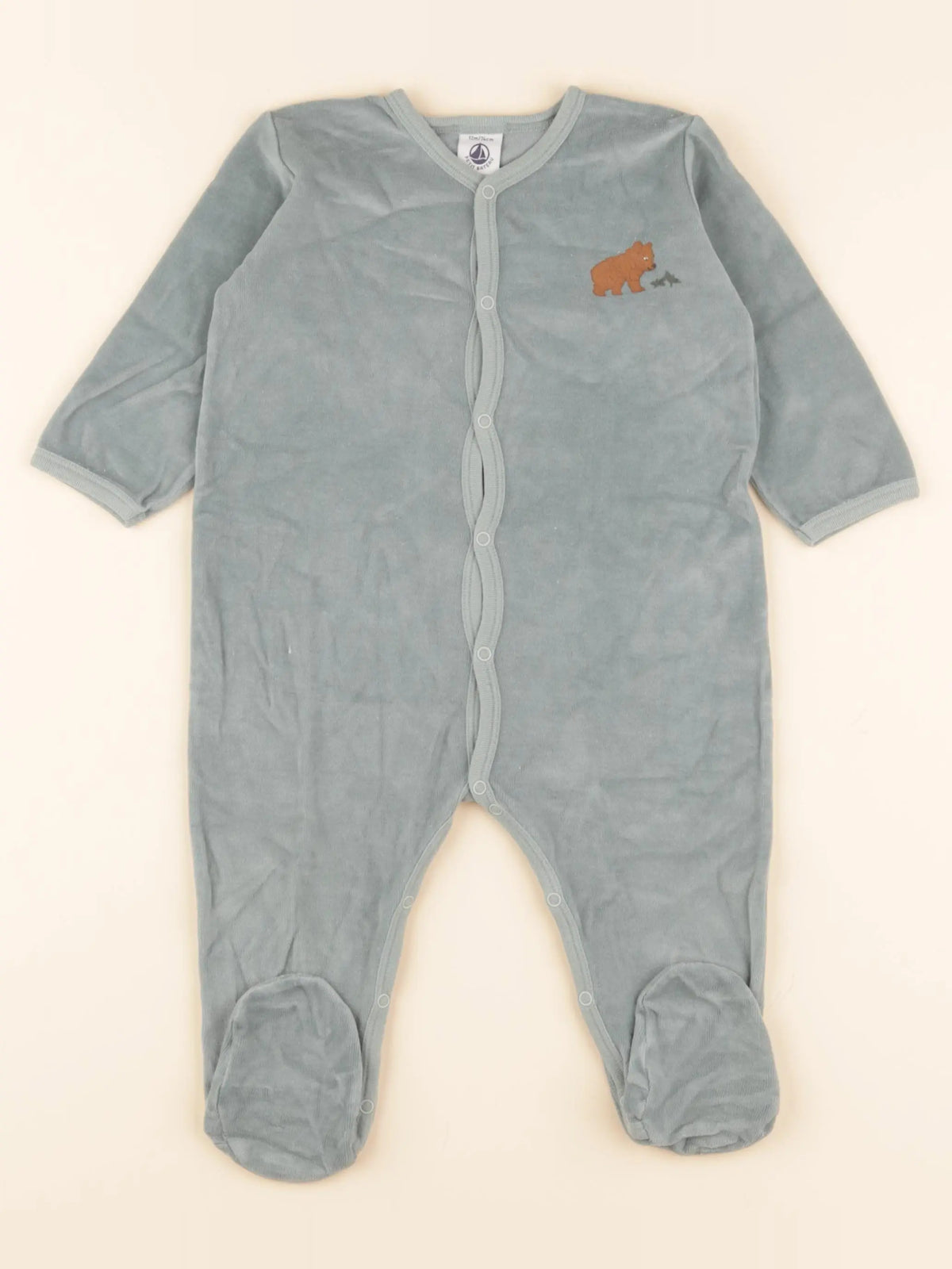 Pyjama velours vert