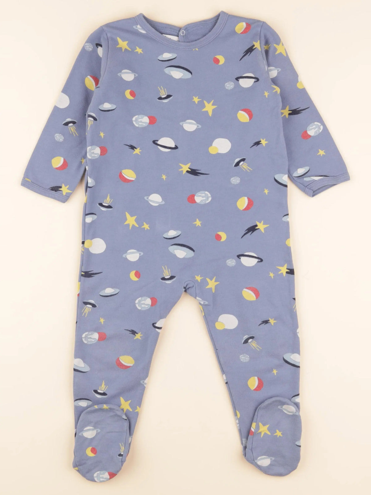 Pyjama coton bleu