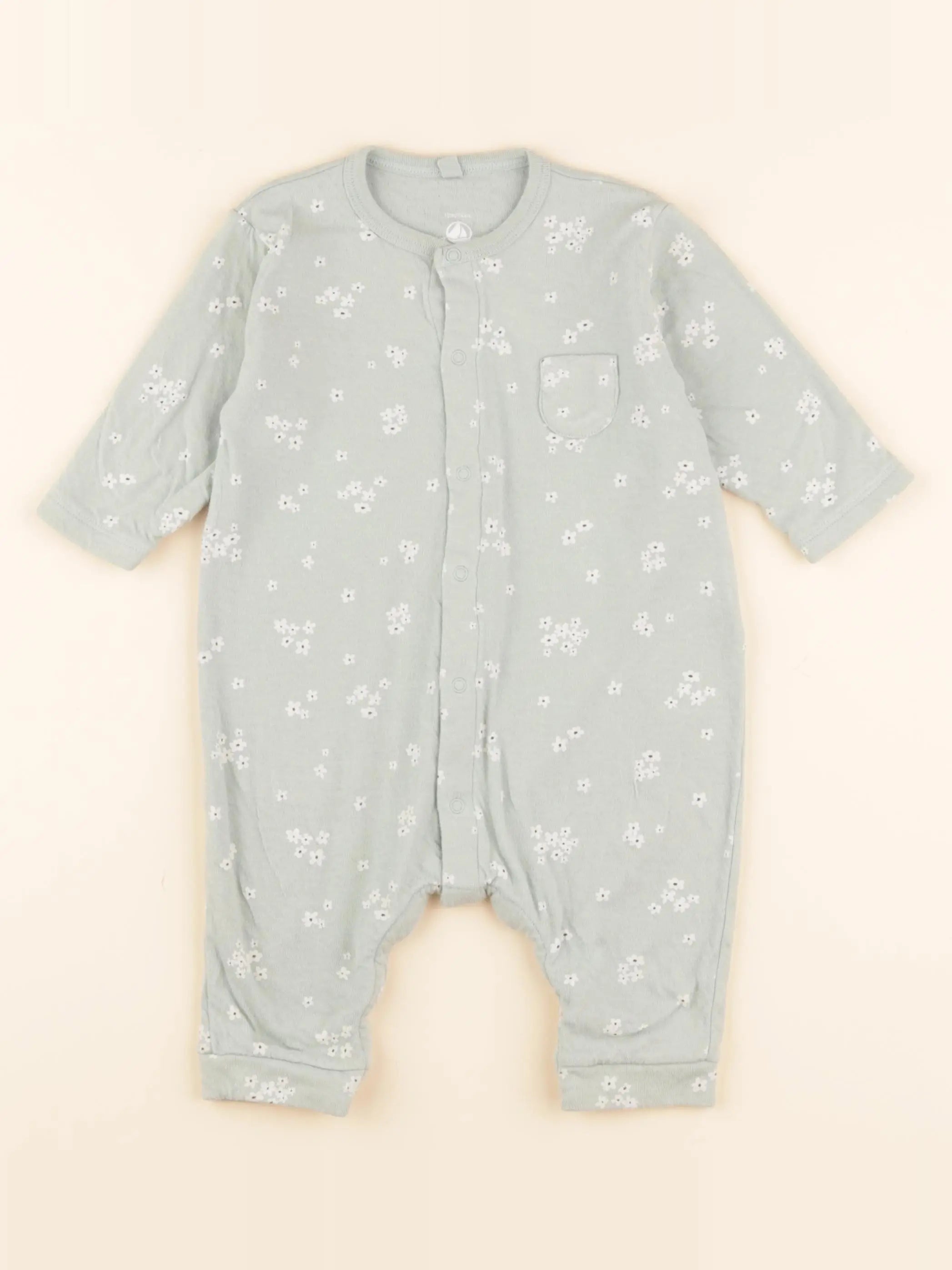 Pyjama coton vert