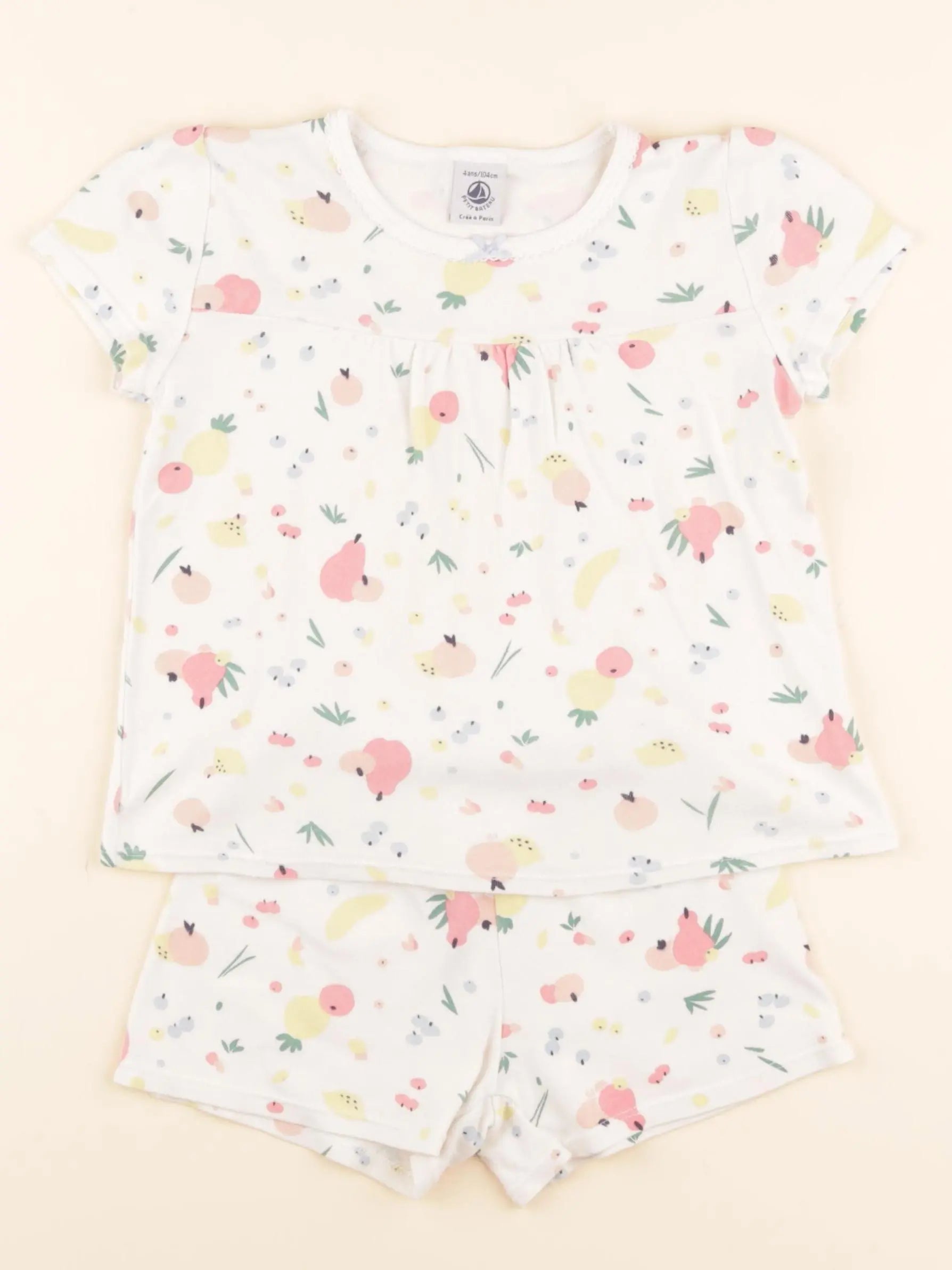 Pyjama coton blanc