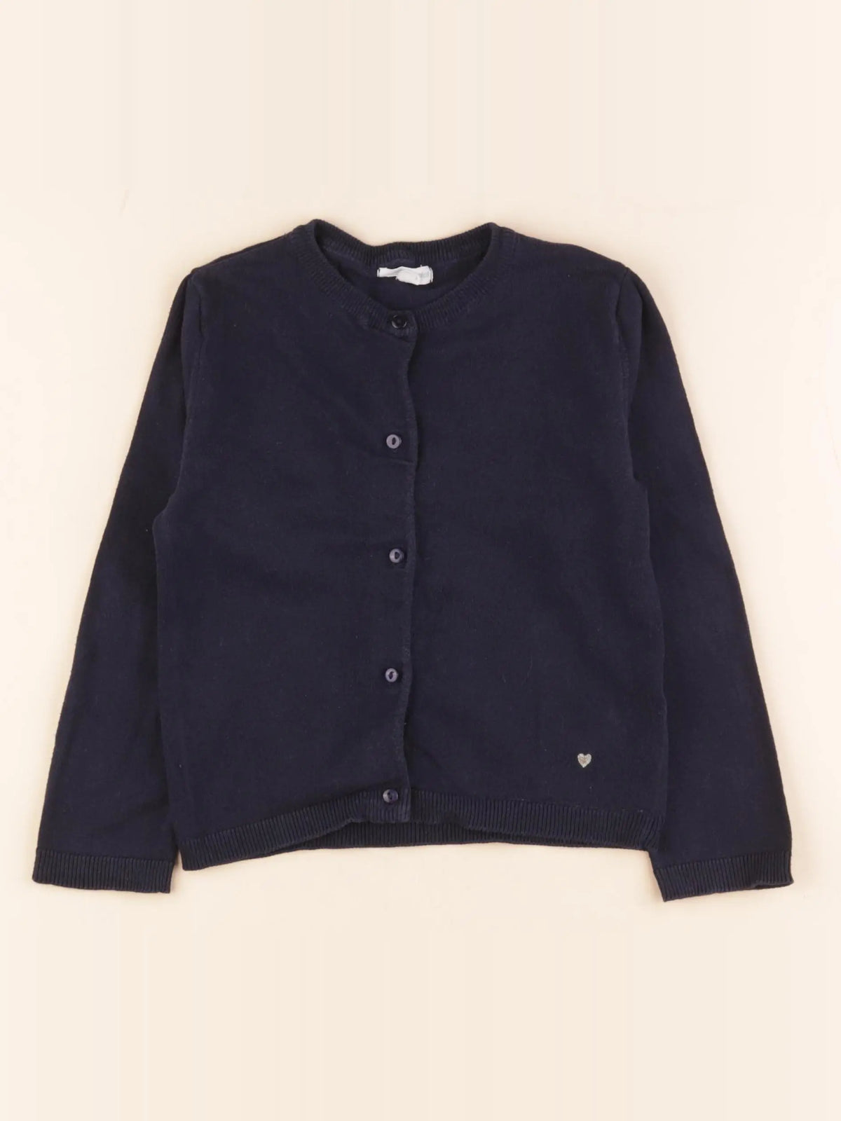 Vertbaudet - gilet bleu - 4 ans