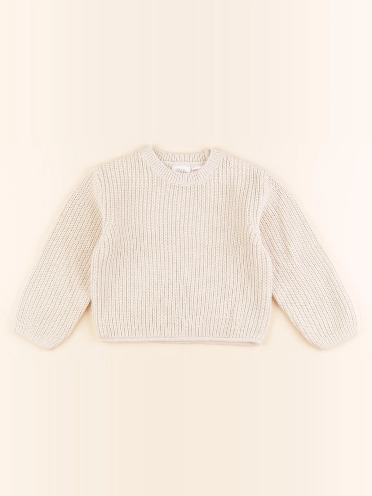 Zara - pull beige - 3 ans