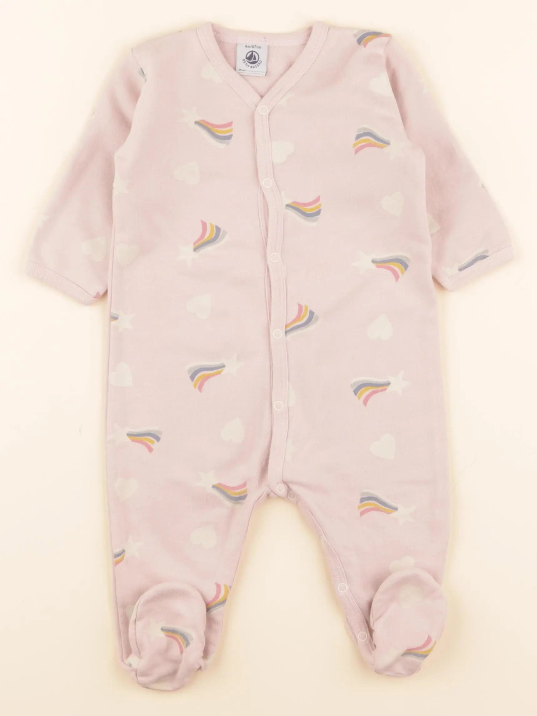 Pyjama coton rose