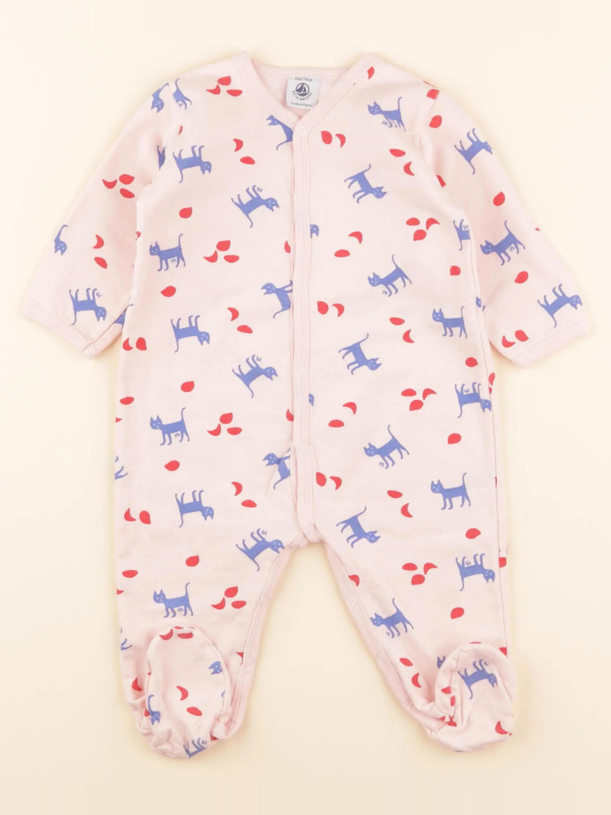 Pyjama coton rose
