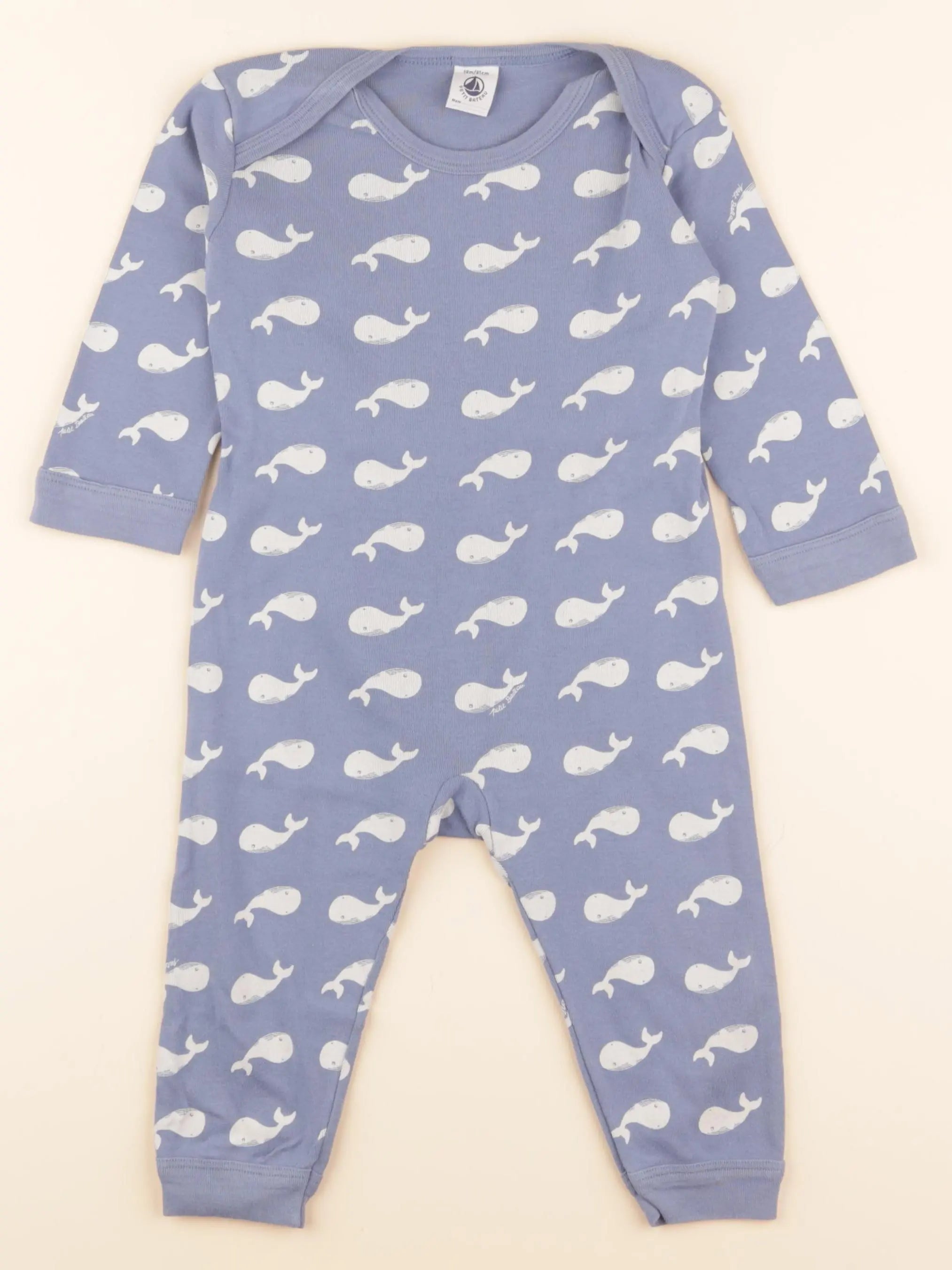Pyjama coton bleu