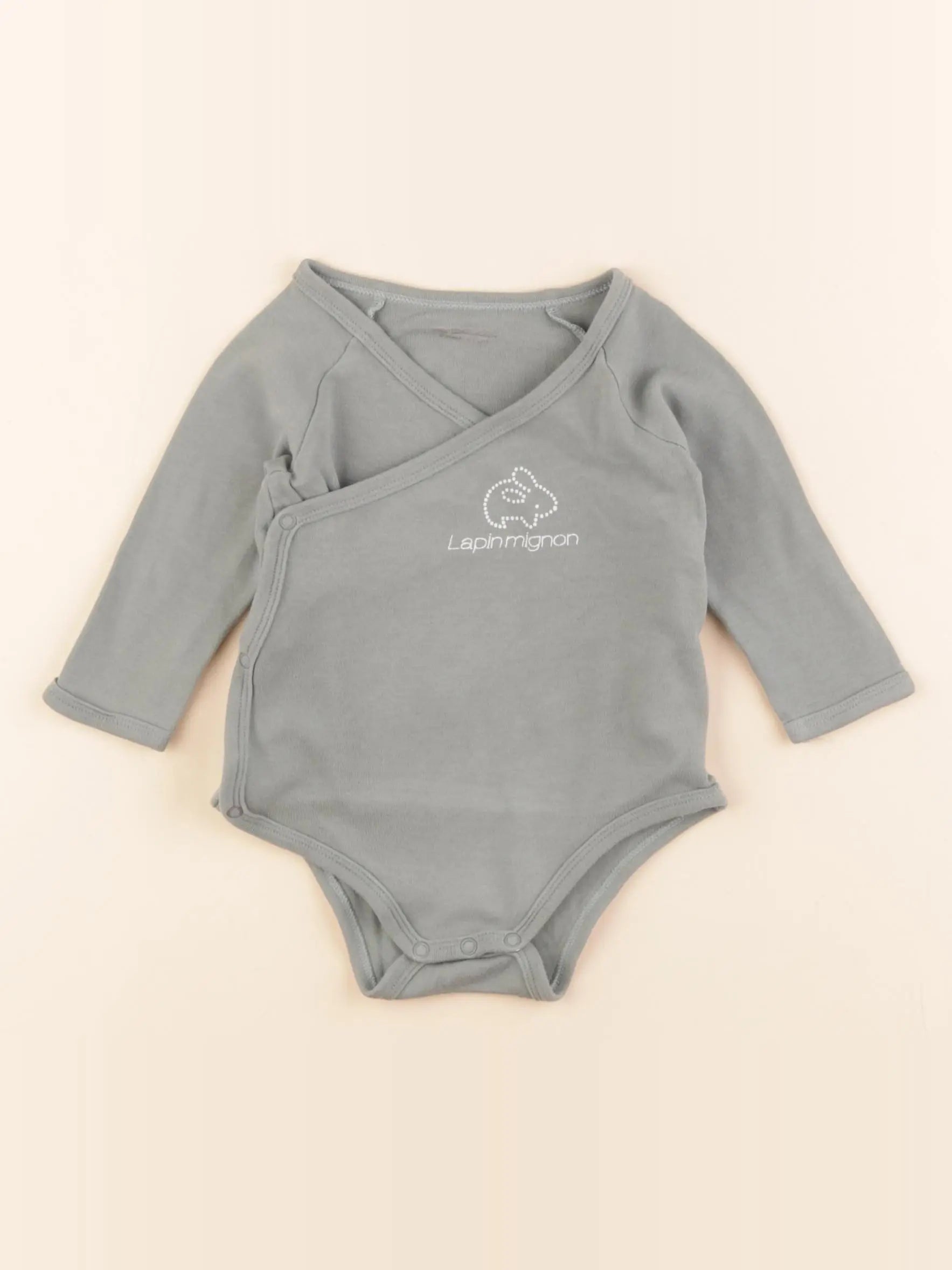 Vertbaudet - body vert - 9 mois