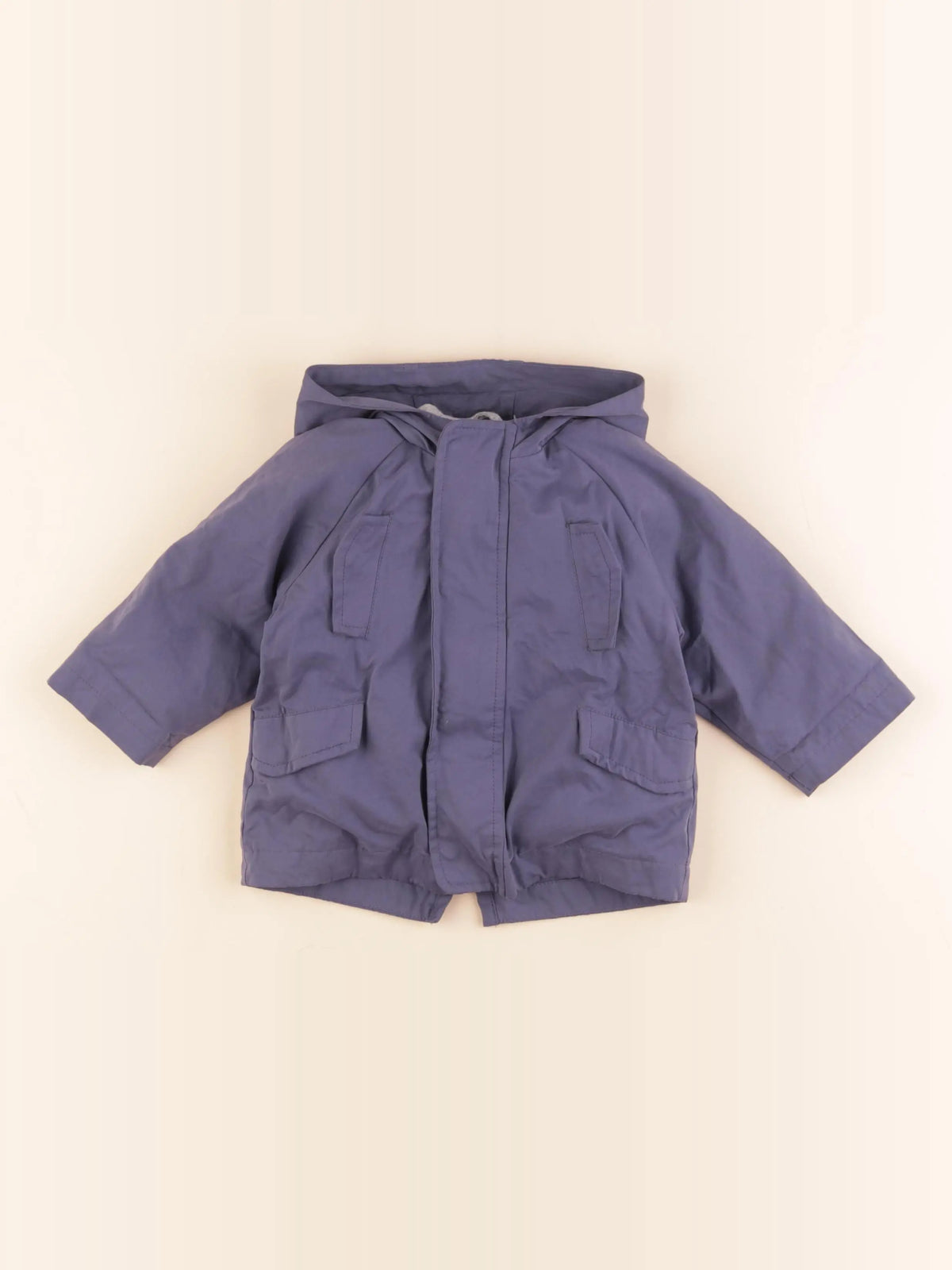 Vertbaudet - imperméable bleu - 9 mois