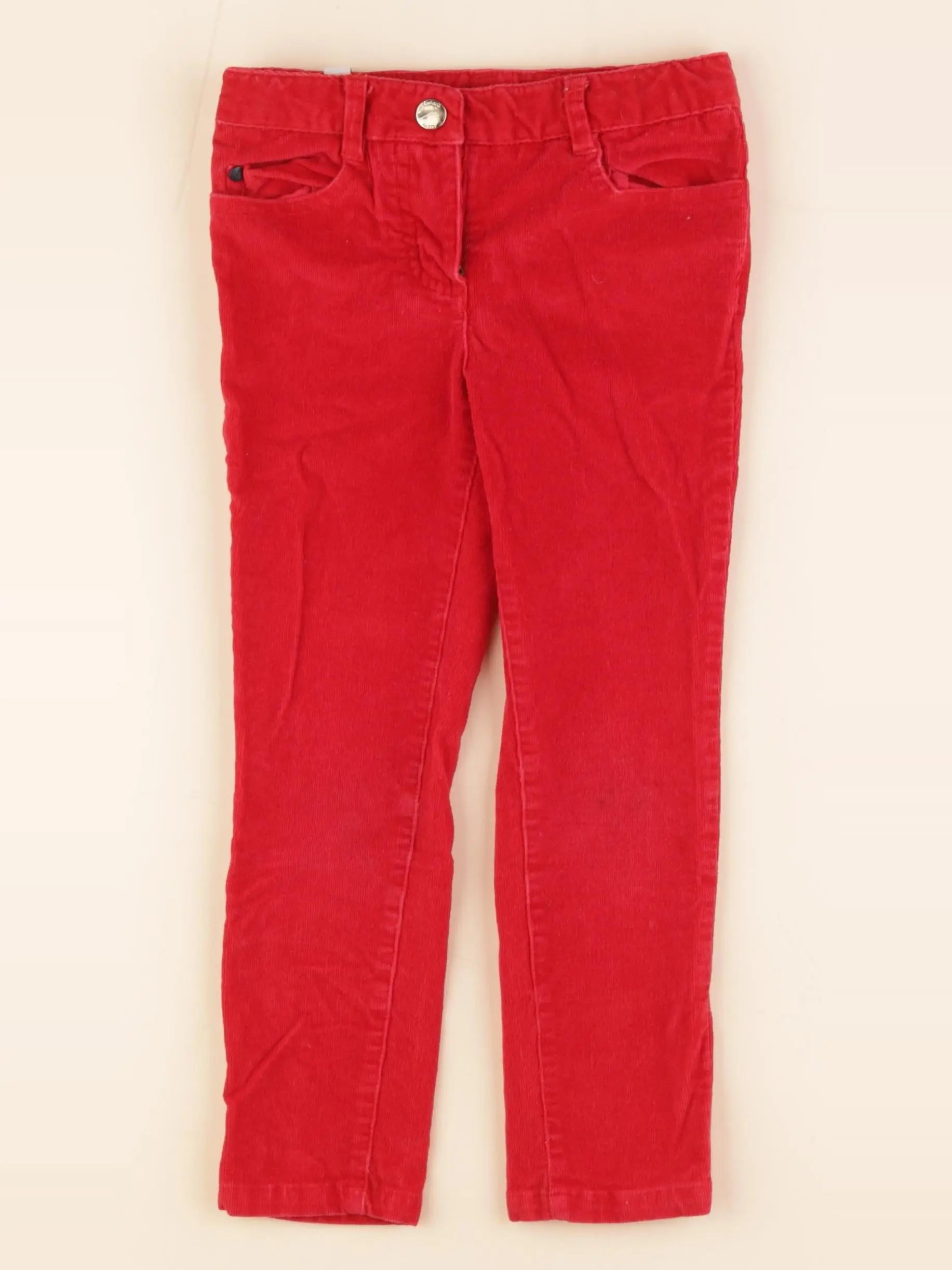 Jacadi - pantalon rouge - 4 ans