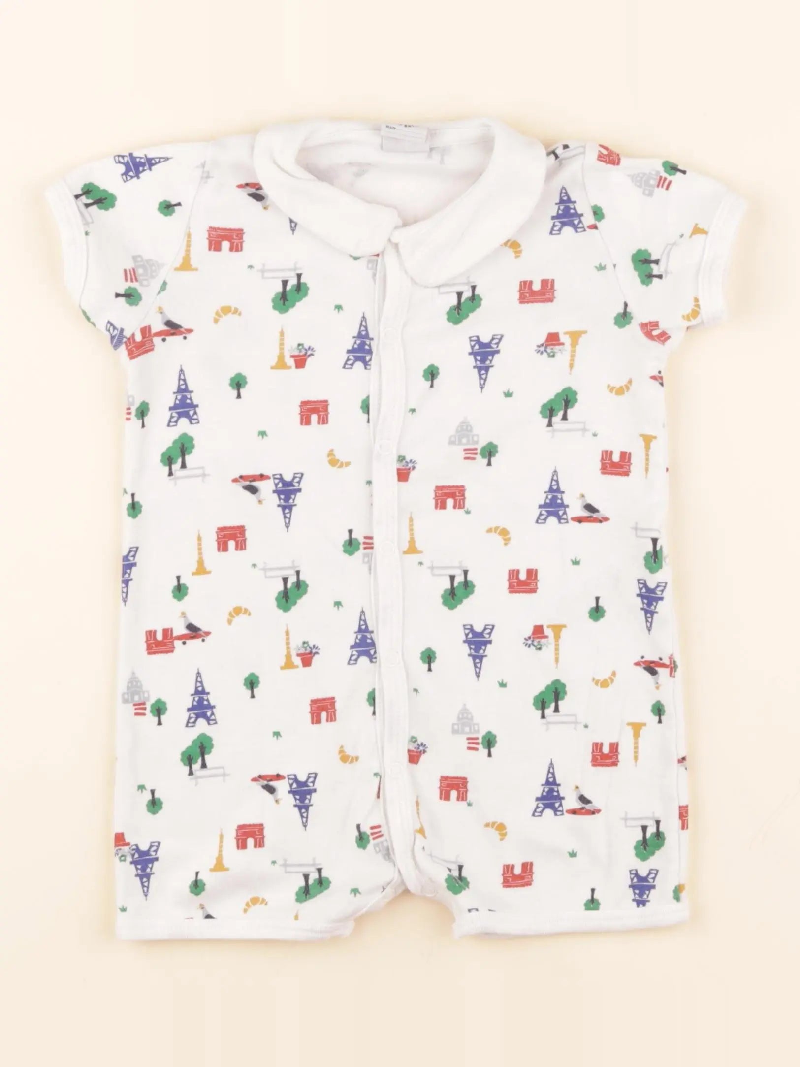 Pyjama coton multicolore