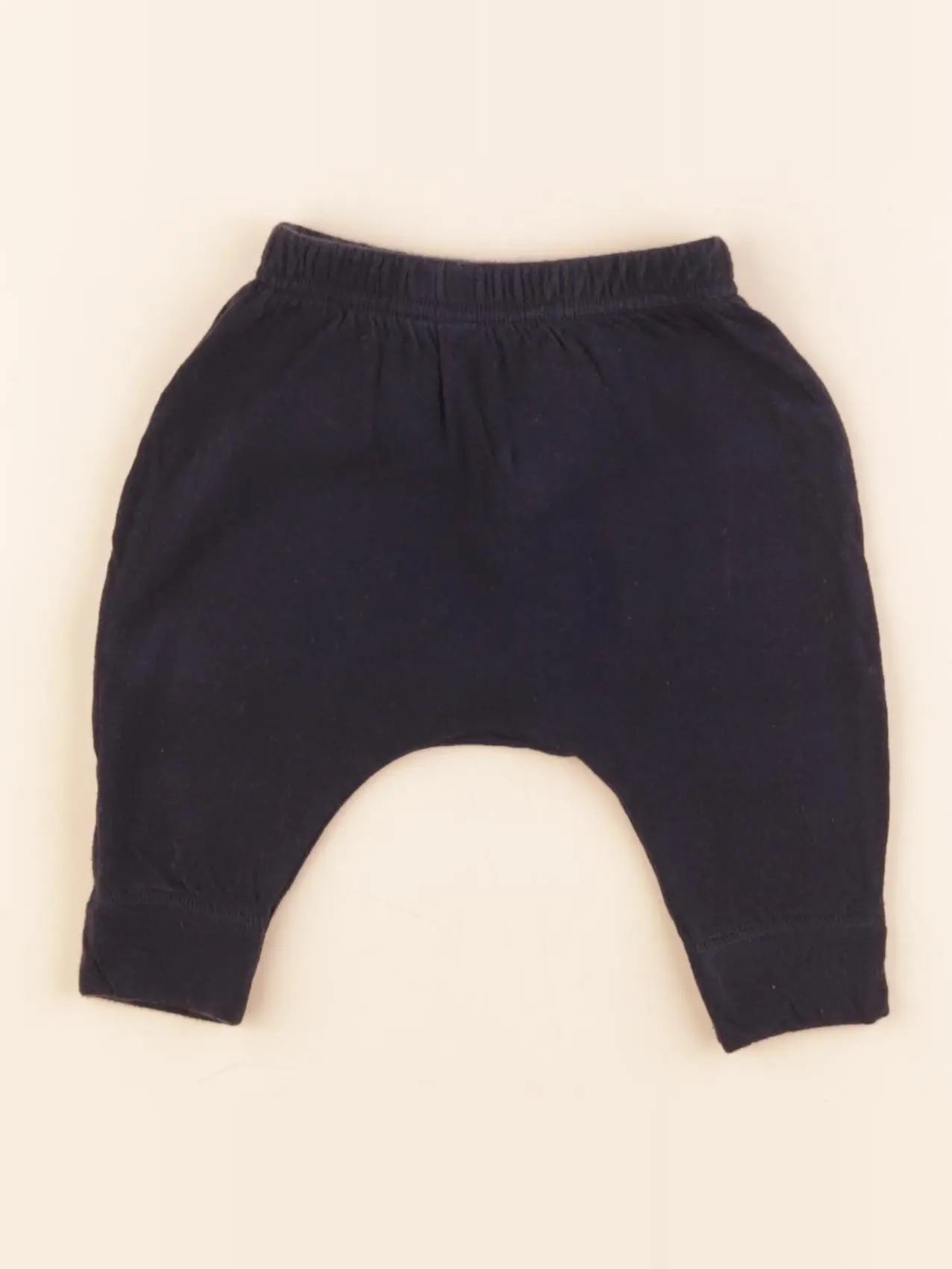Petit Bateau - sarouel bleu - 3 mois