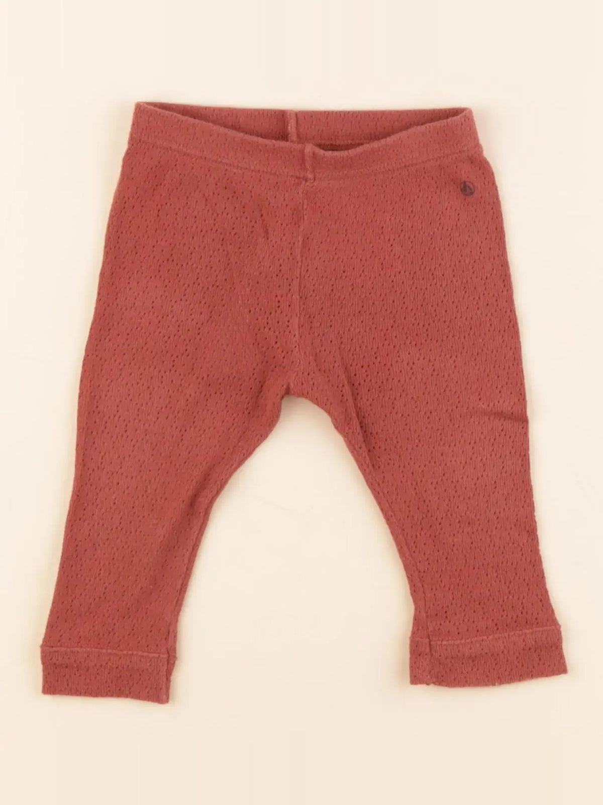Petit Bateau - legging marron - 6 mois