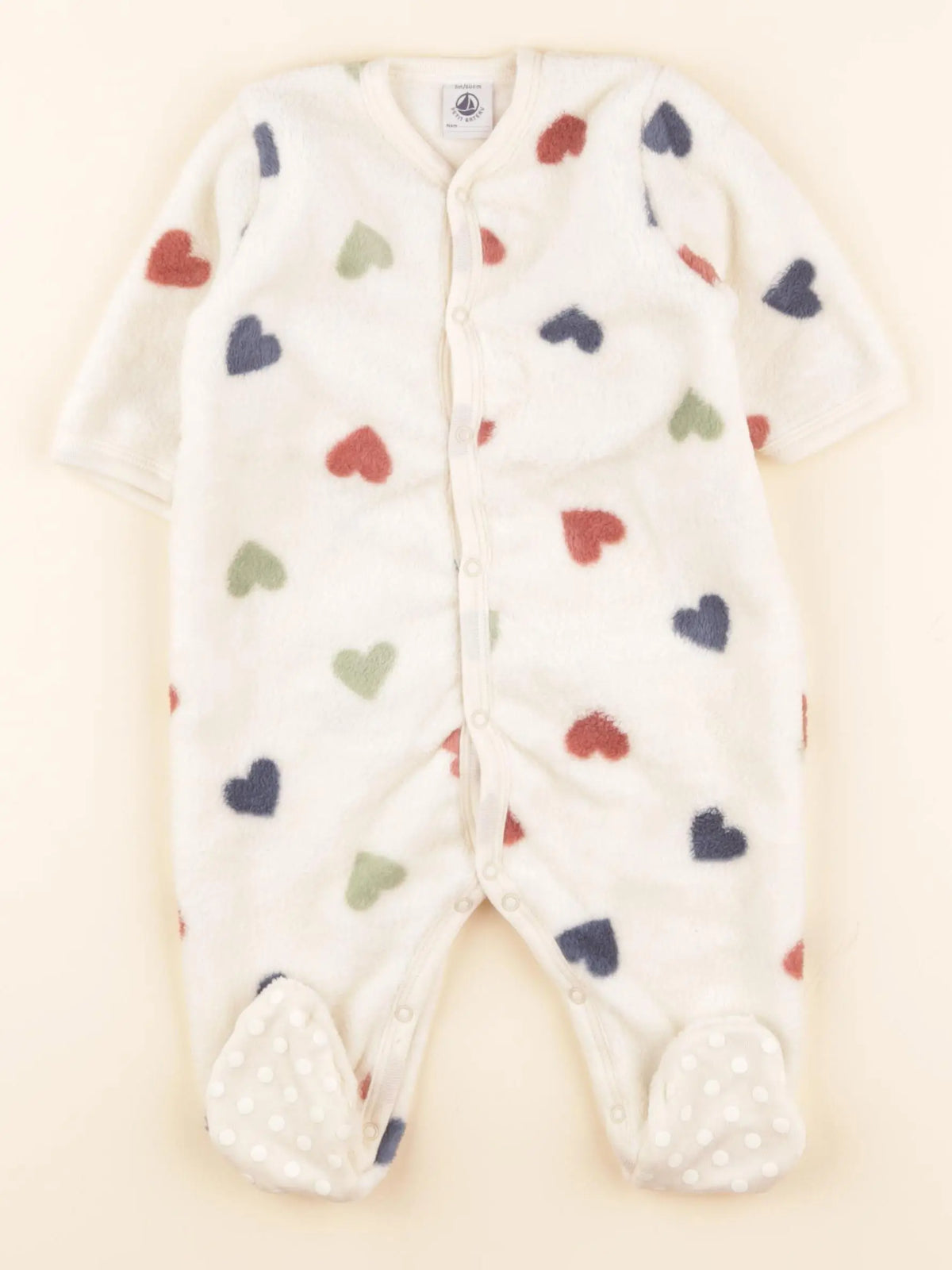 Pyjama coton beige