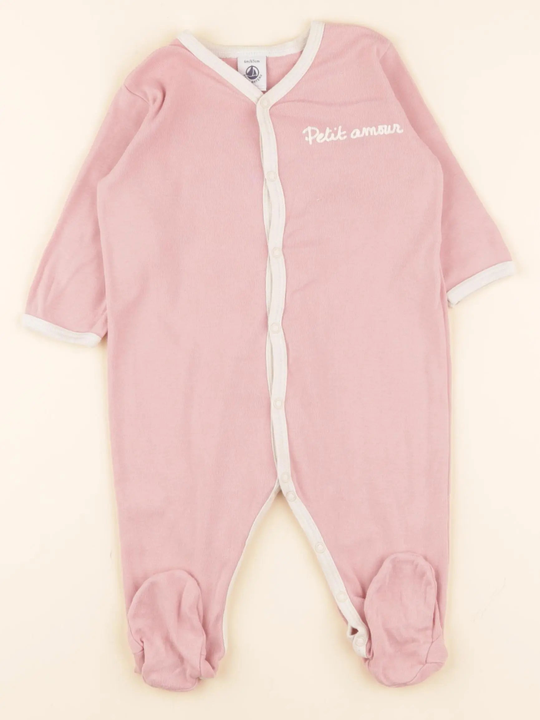 Pyjama coton rose