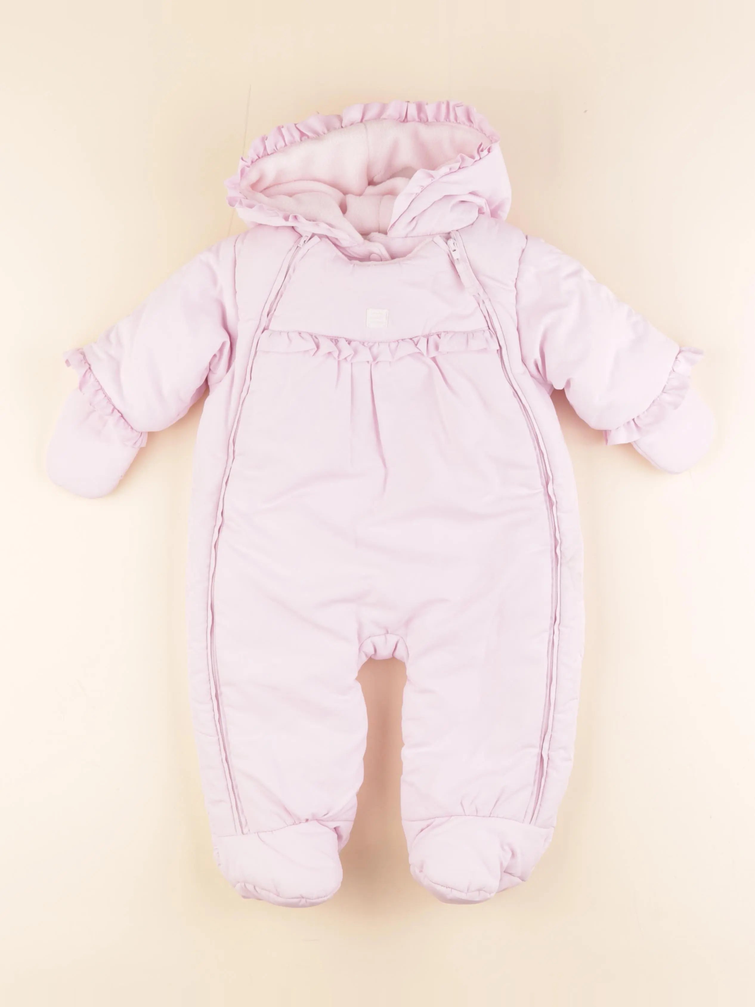 Jacadi - combi-pilote rose - 3 mois