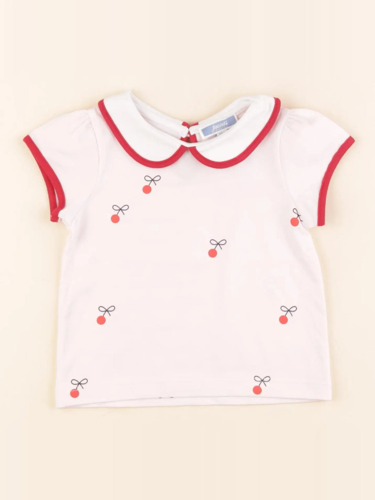Jacadi - tee-shirt blanc - 12 mois