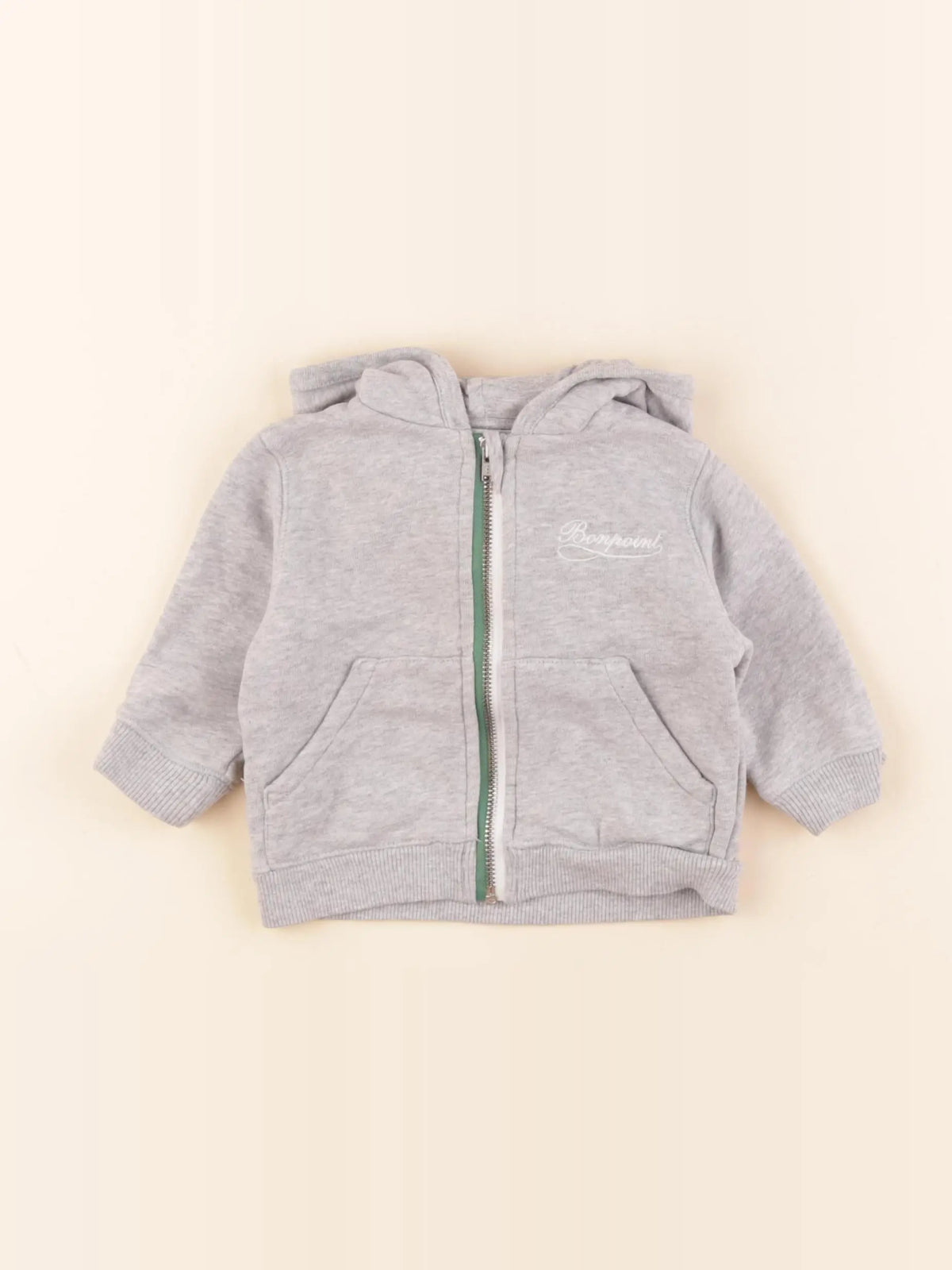 Bonpoint - sweat gris - 6 mois