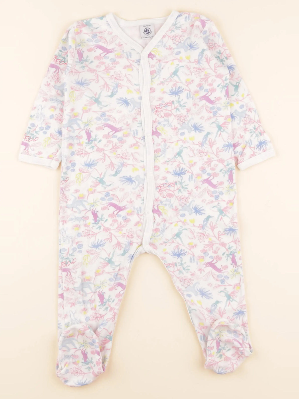 Pyjama coton multicolore