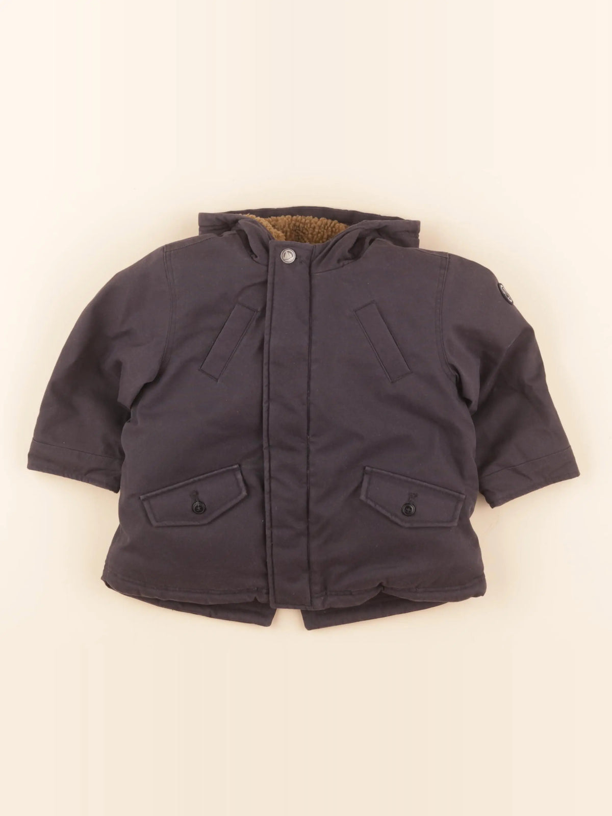 Parka bleu