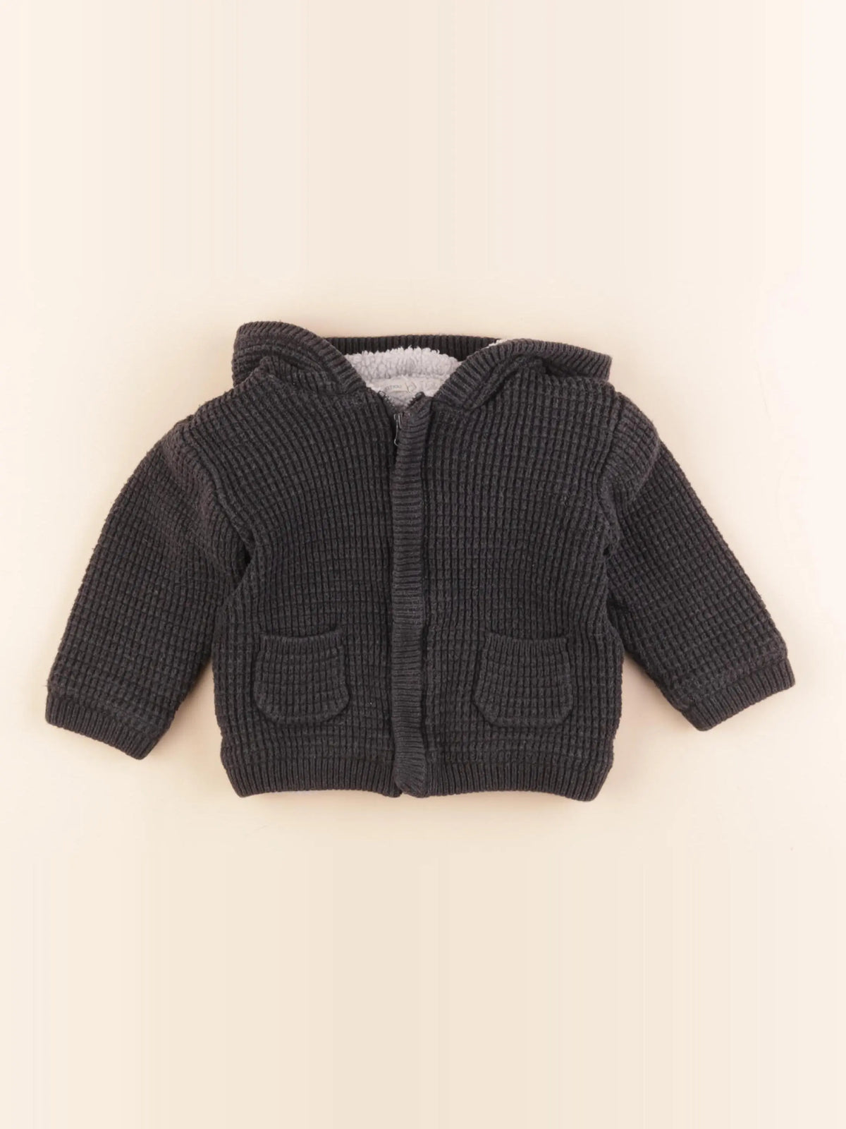 Boutchou - gilet gris - 18 mois