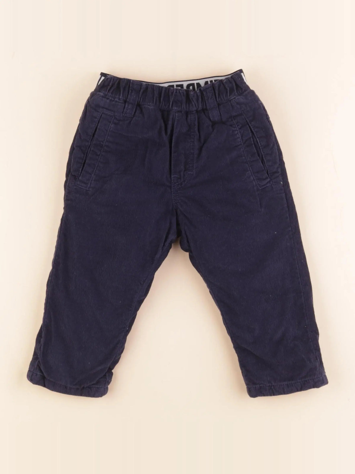 Timberland - pantalon doublé bleu - 18 mois