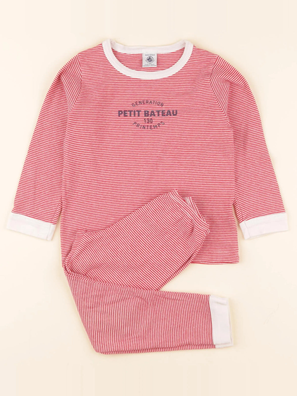 Pyjama coton rouge