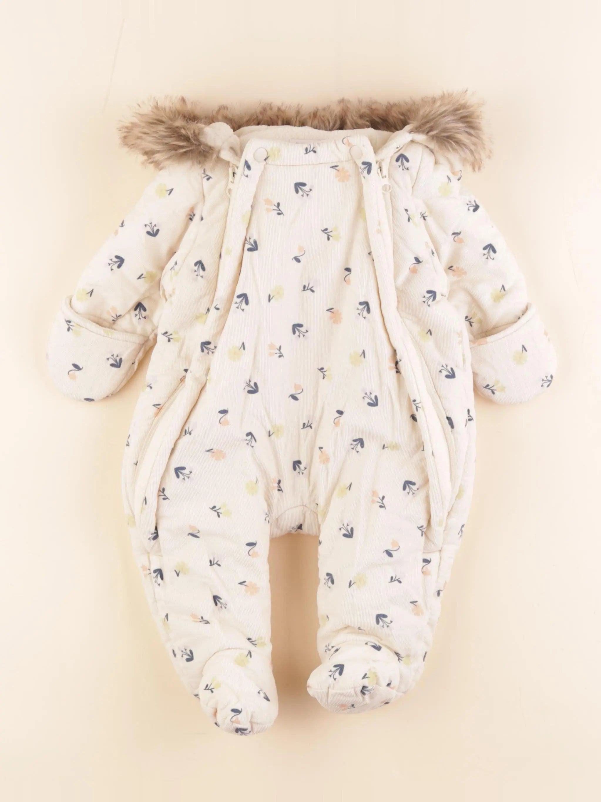 Boutchou - combi-pilote beige - 3 mois