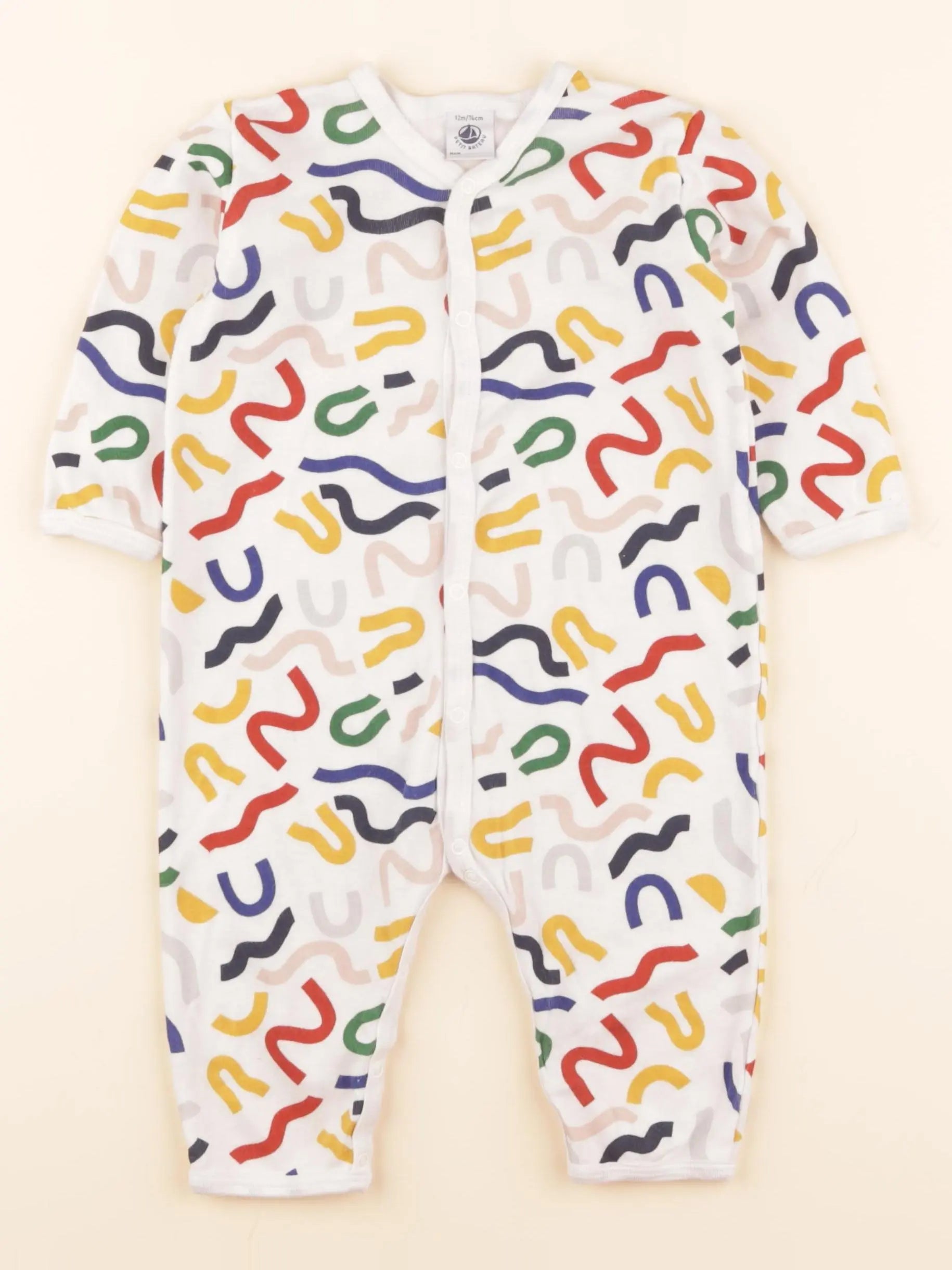 Pyjama coton multicolore