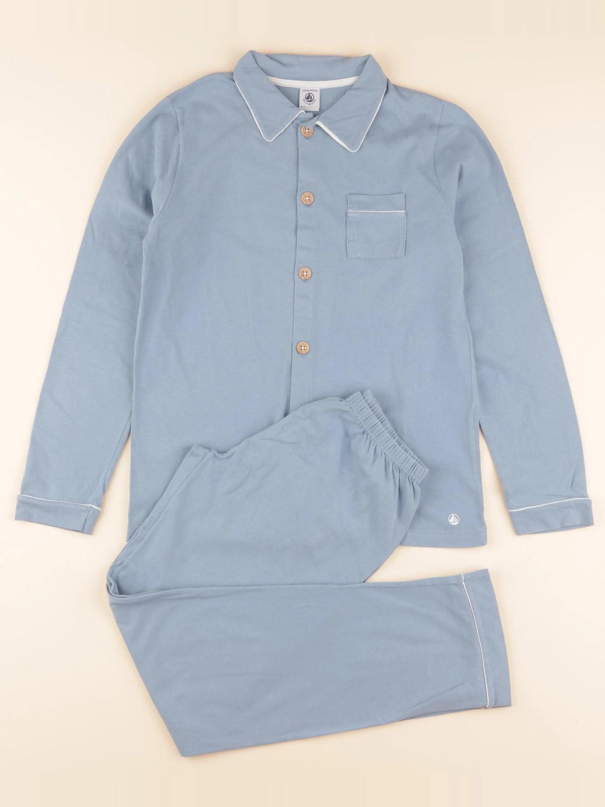 Pyjama coton bleu