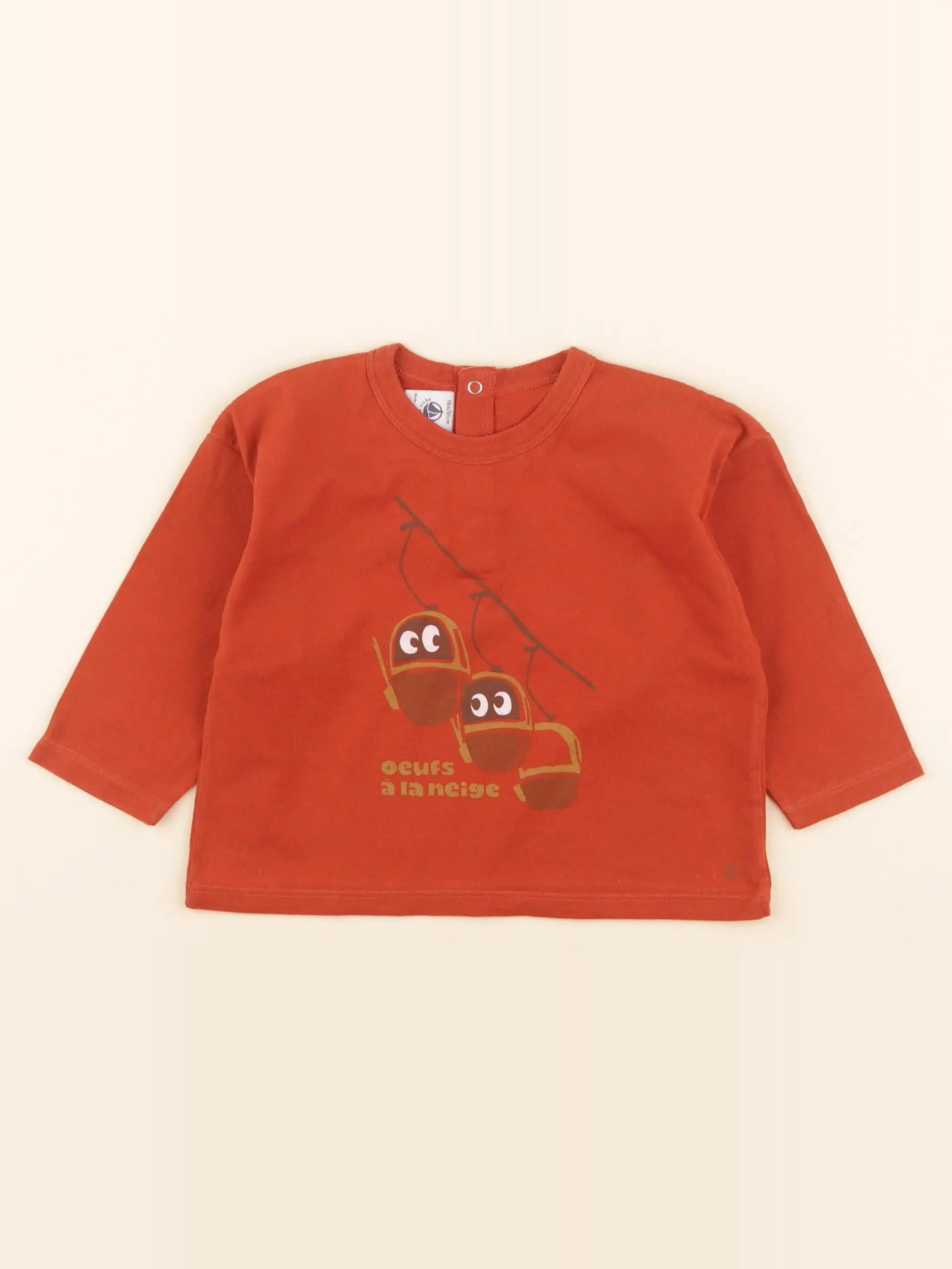 Tee-shirt orange