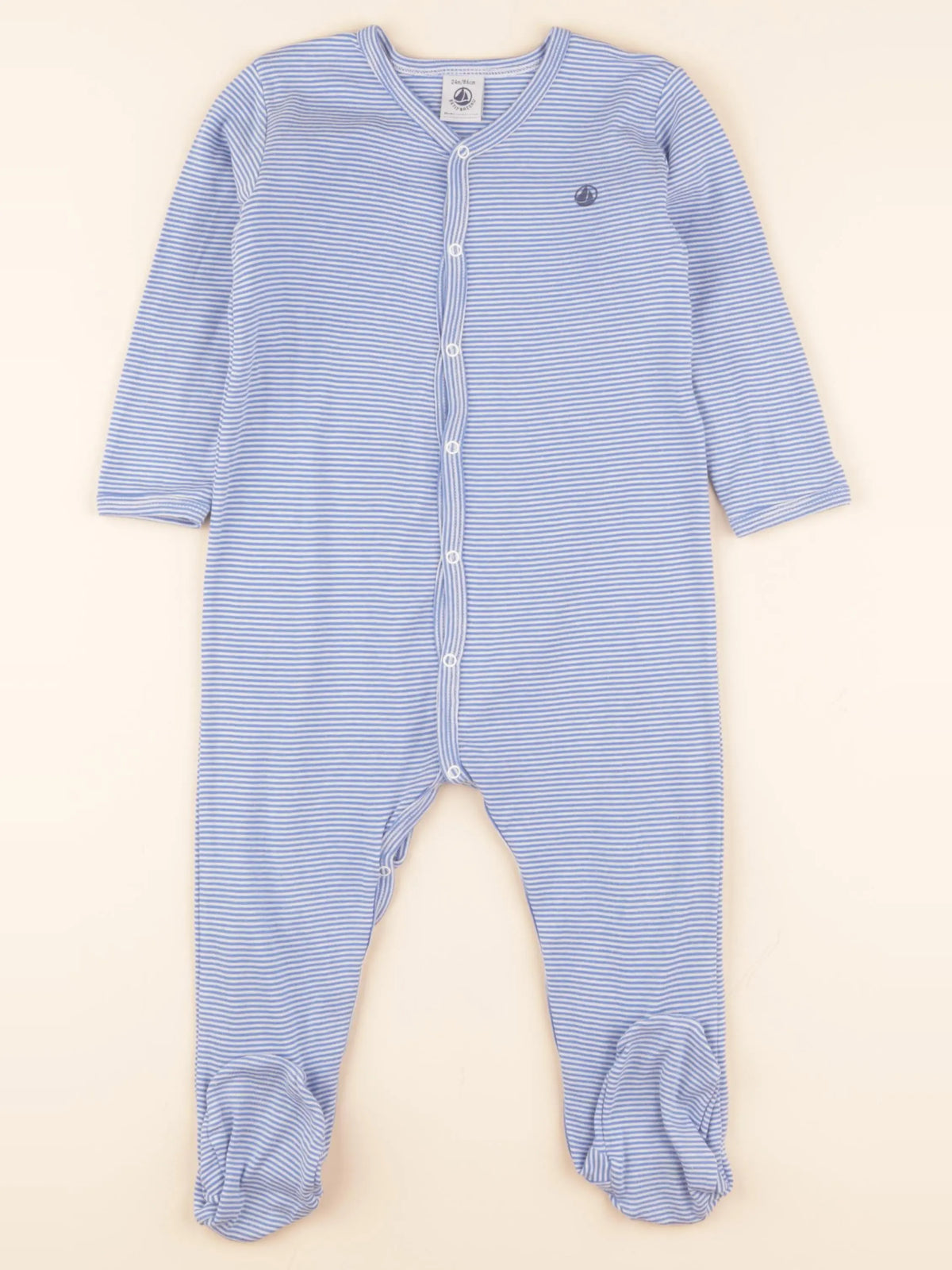 Pyjama coton bleu