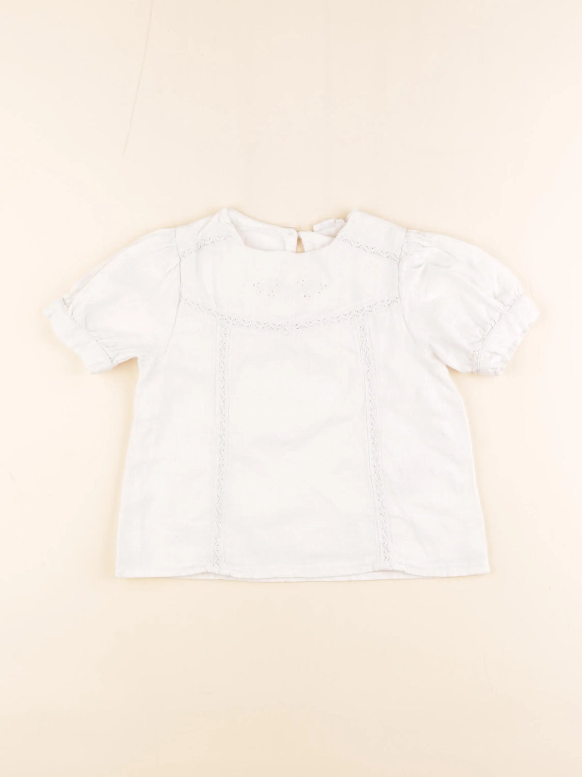 Vertbaudet - blouse blanc - 5 ans