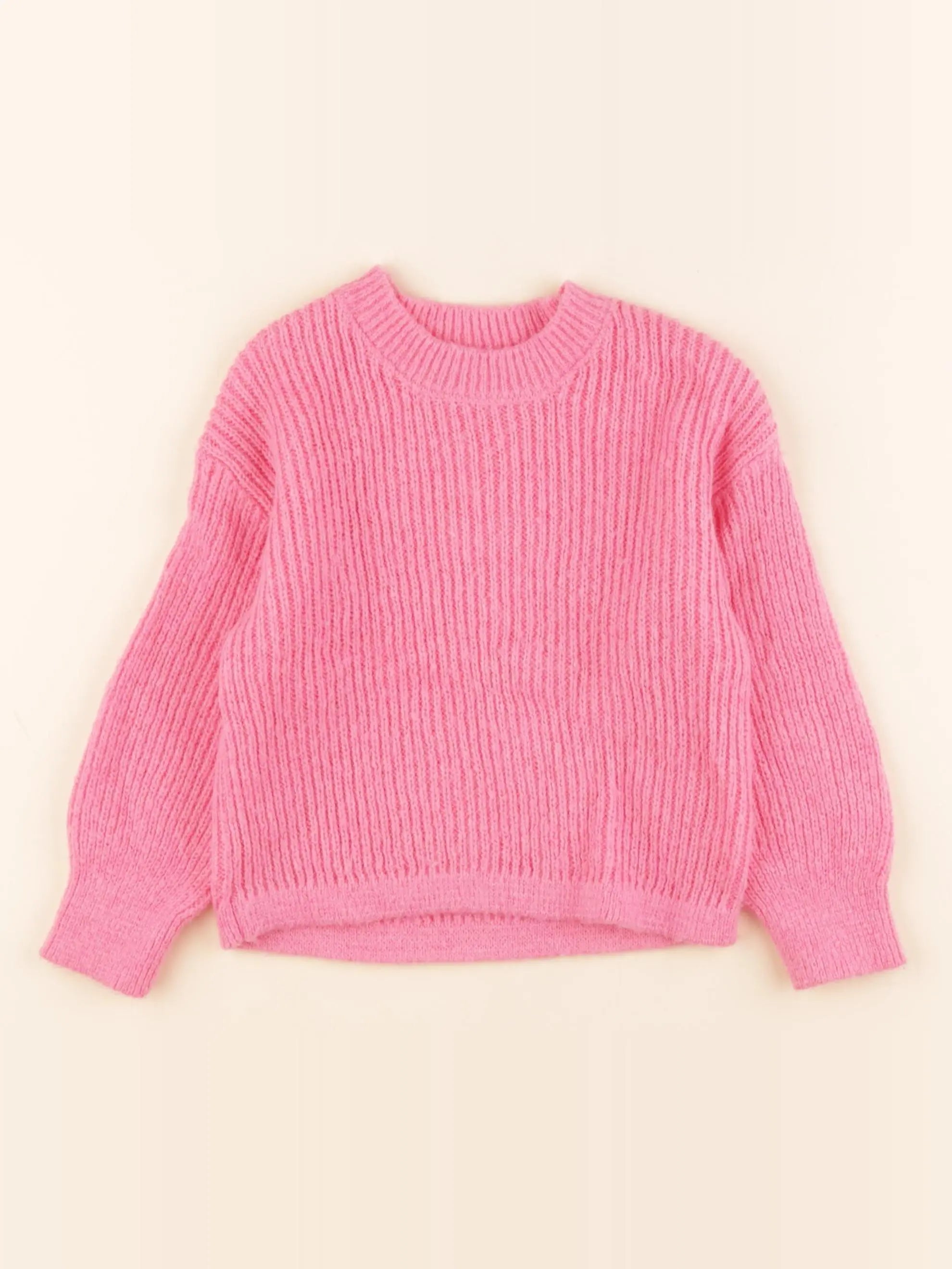 Tape à l'oeil - pull rose - 2/3 ans