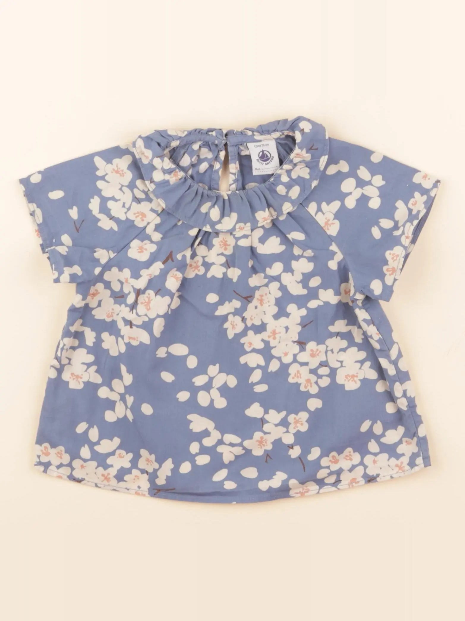 Blouse bleu
