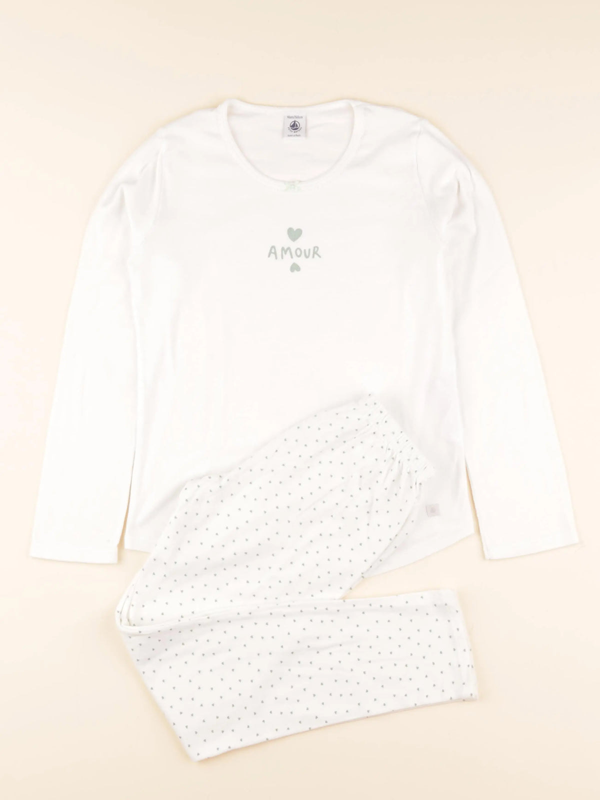 Pyjama coton blanc