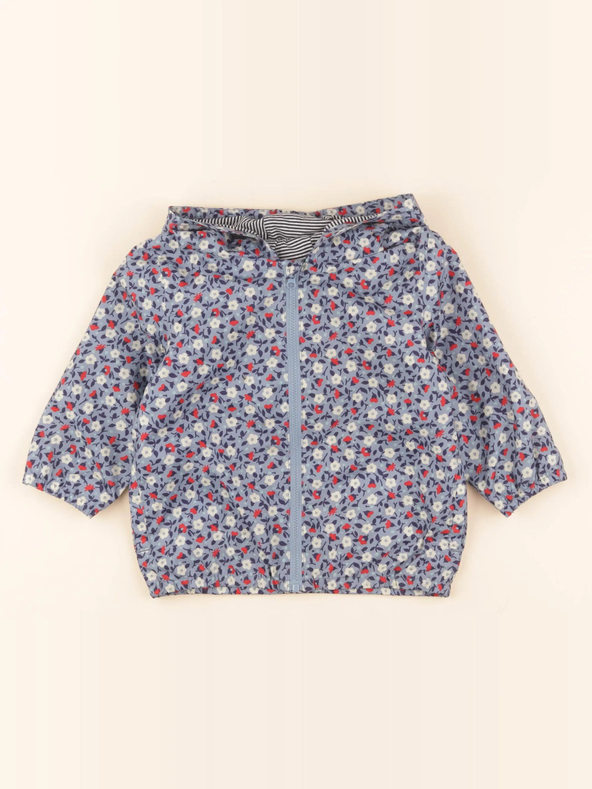 Imperméable bleu