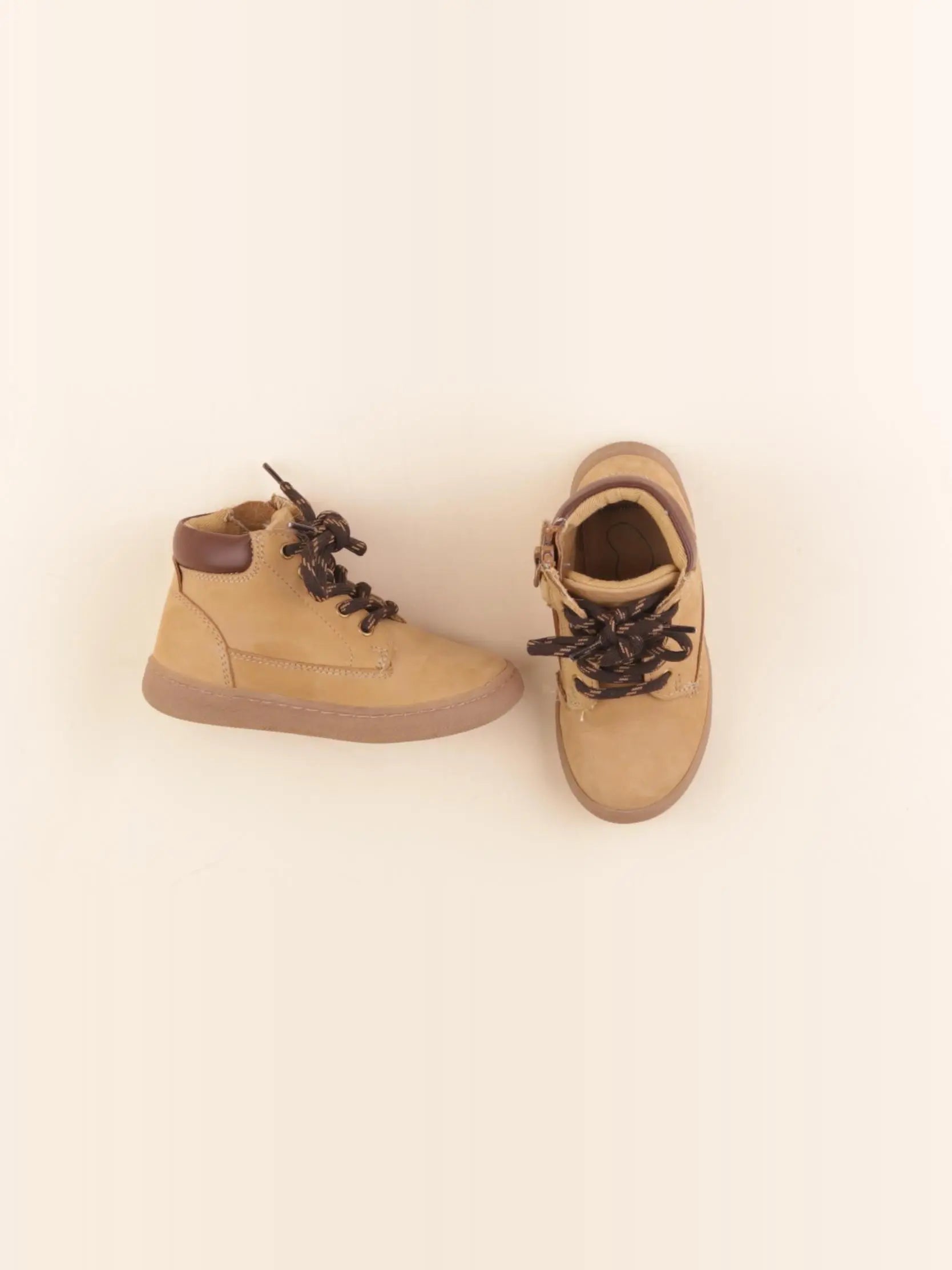 Vertbaudet - boots beige - pointure 24