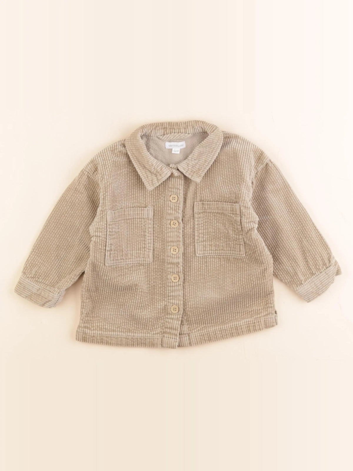 Vertbaudet - chemise vert - 18 mois