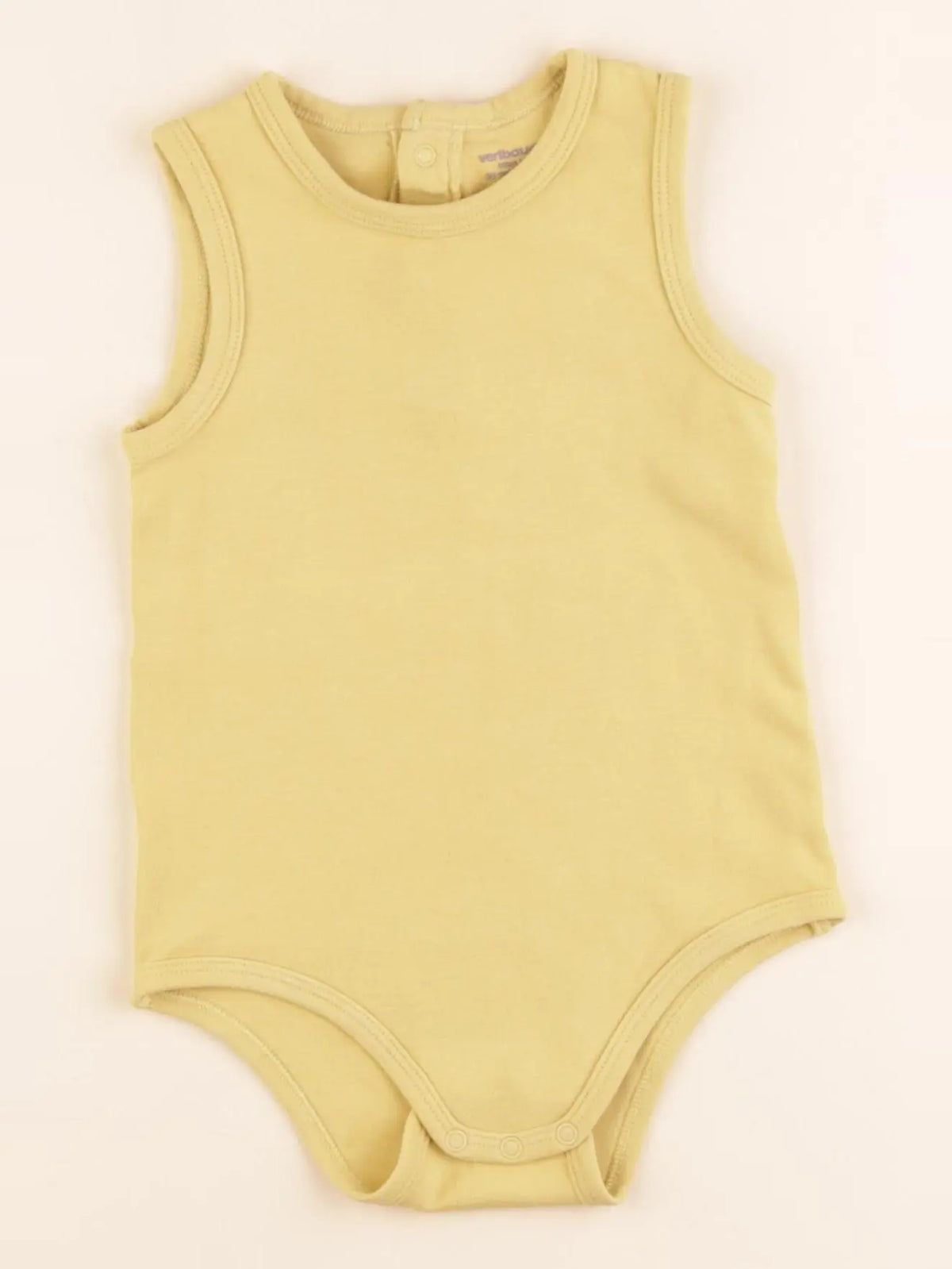 Vertbaudet - body jaune - 3 ans