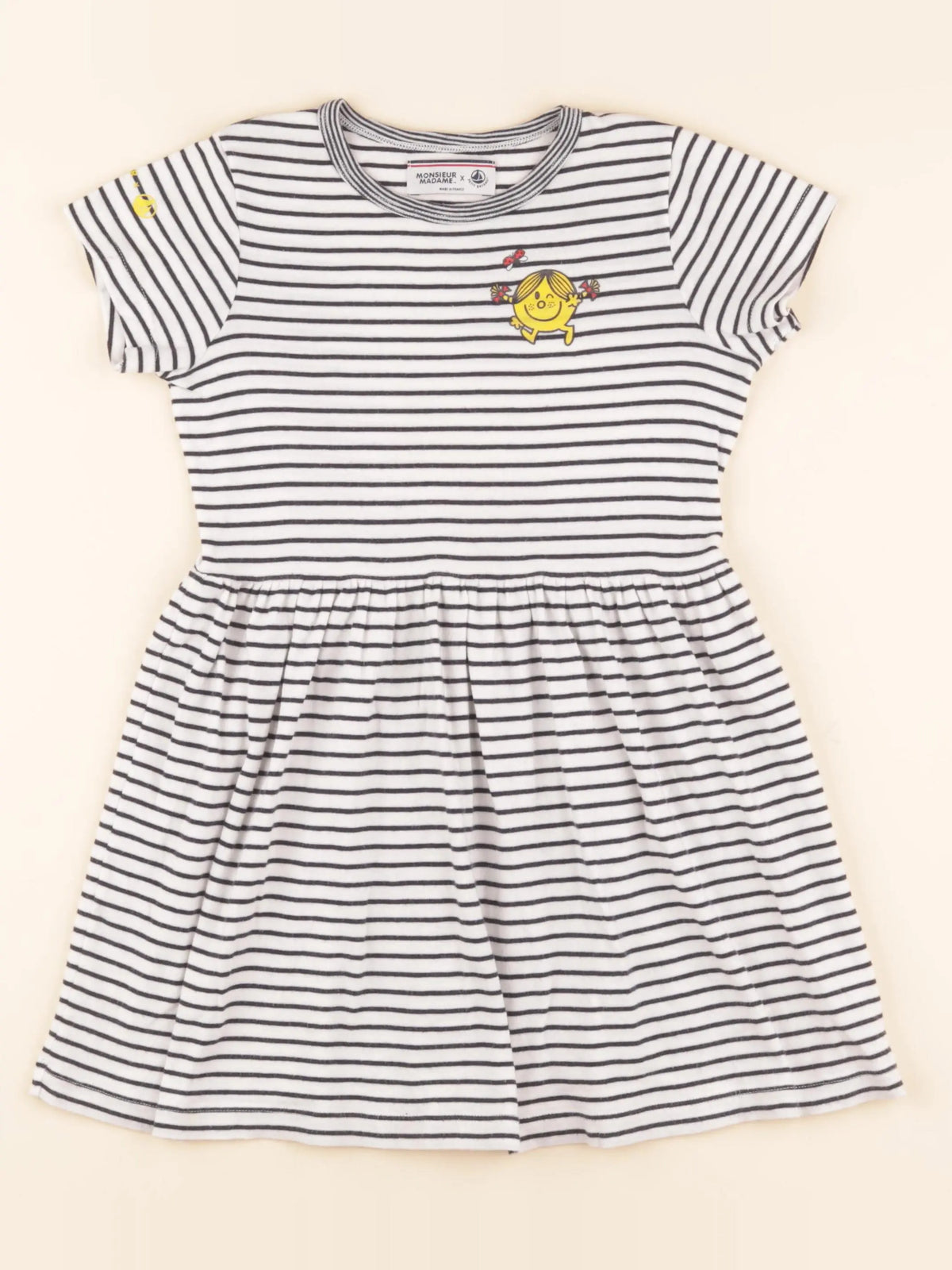 Robe blanc, bleu
