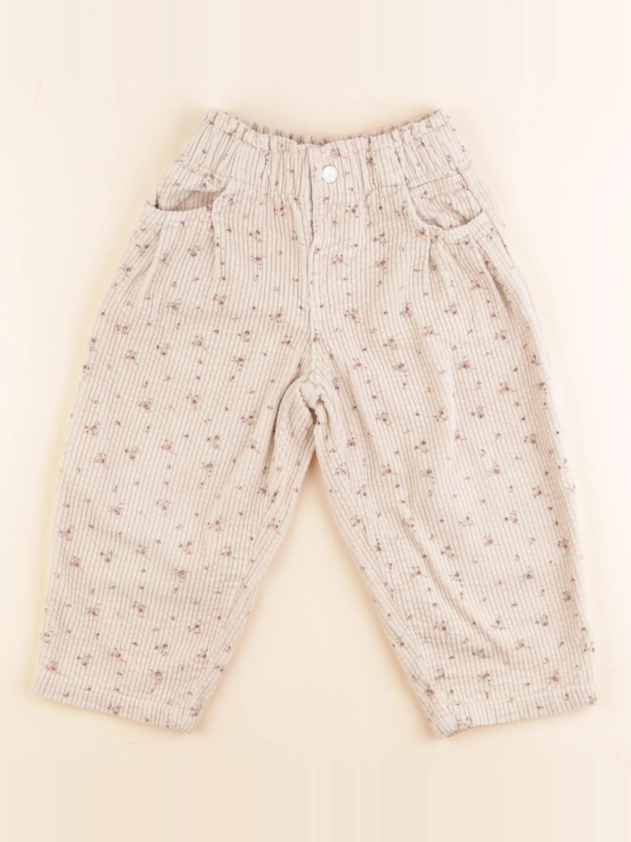 Zara - pantalon beige - 4 ans