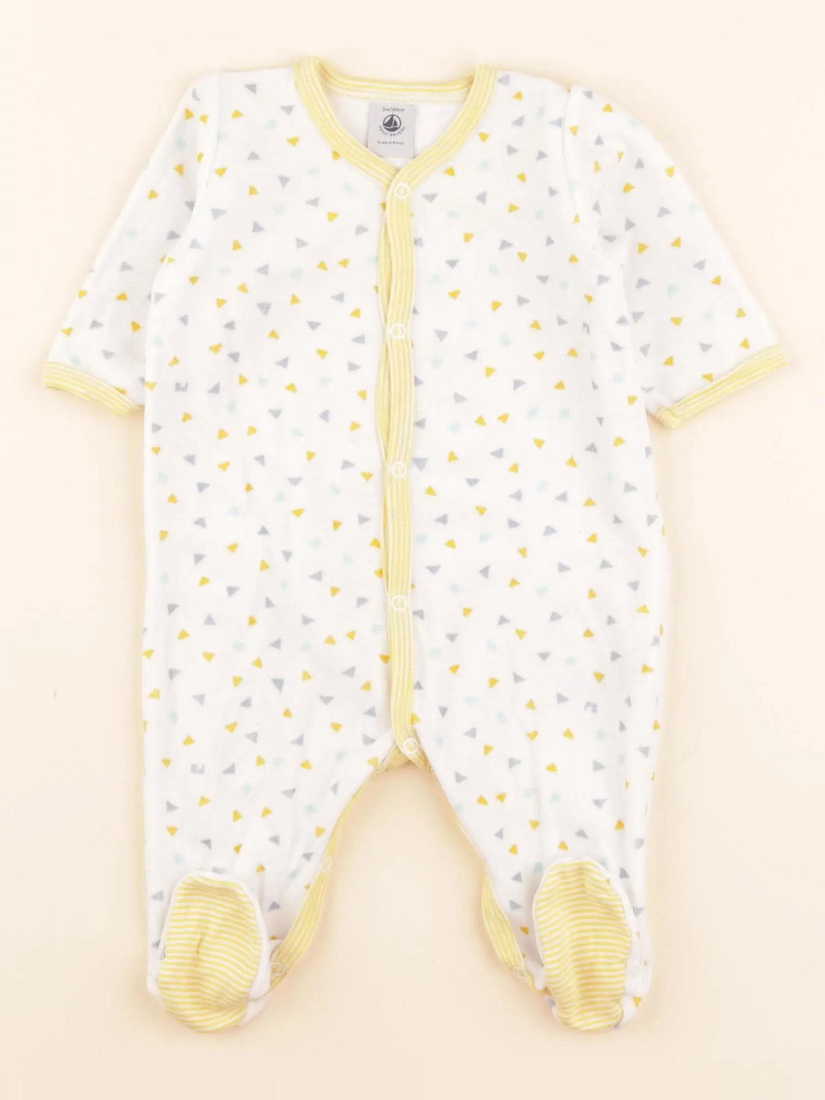 Pyjama velours multicolore