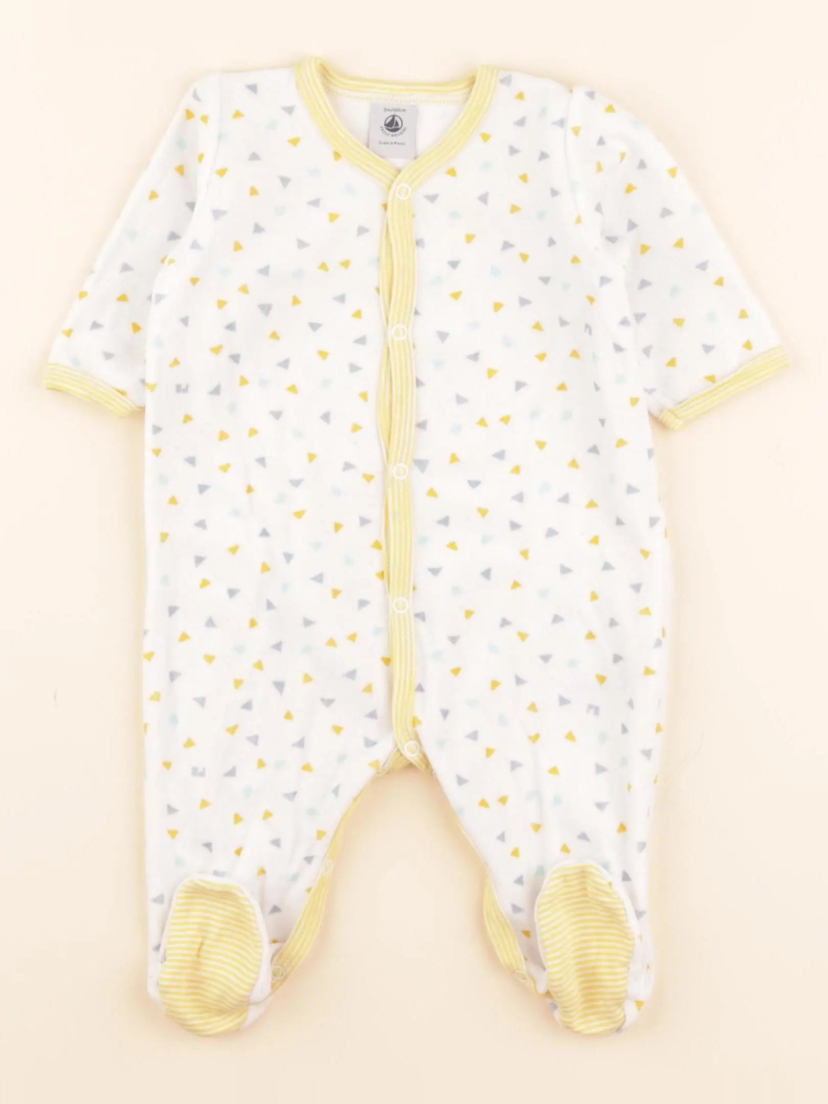Pyjama velours multicolore