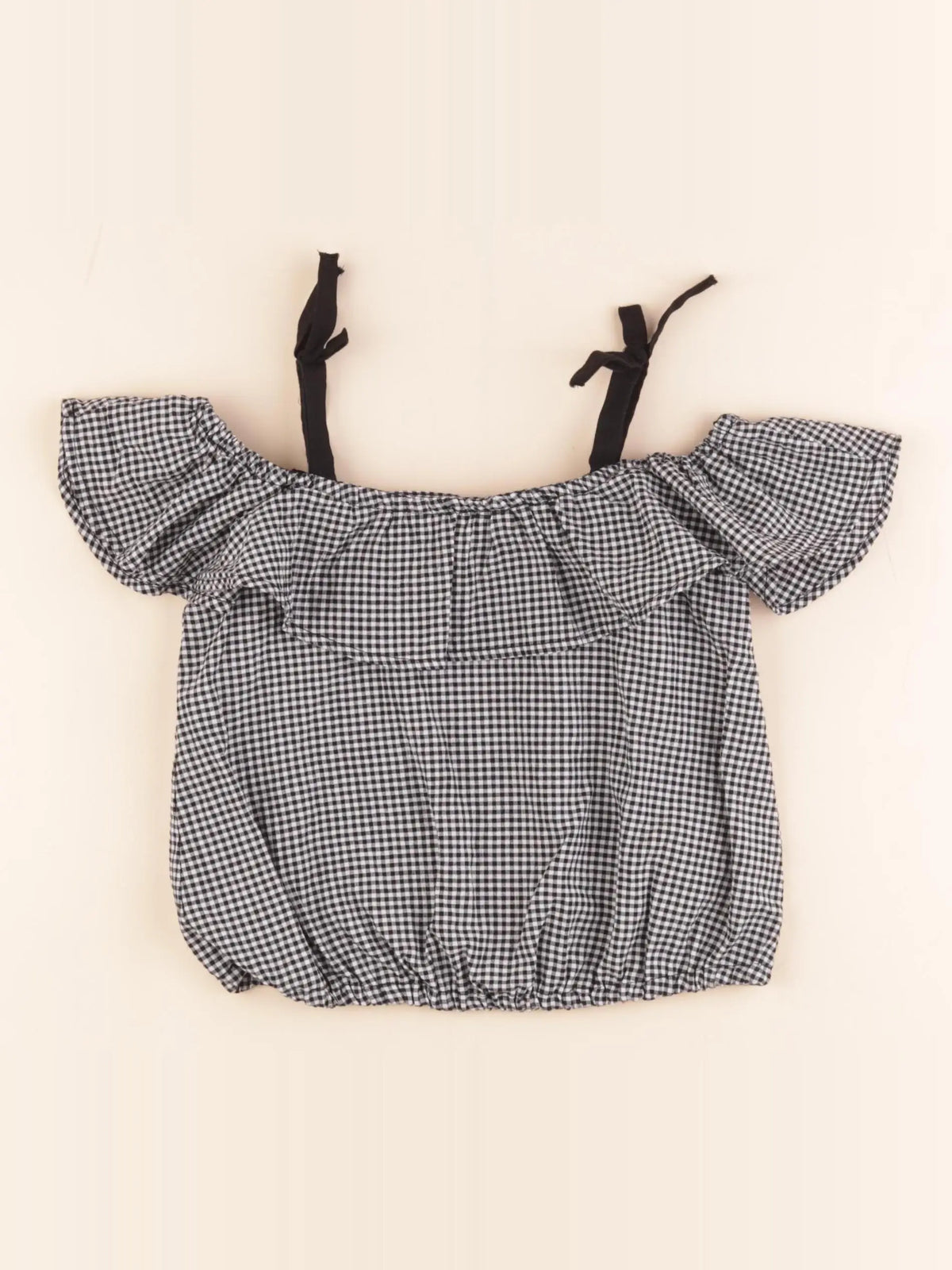 Zara - blouse noir - 6/7 ans