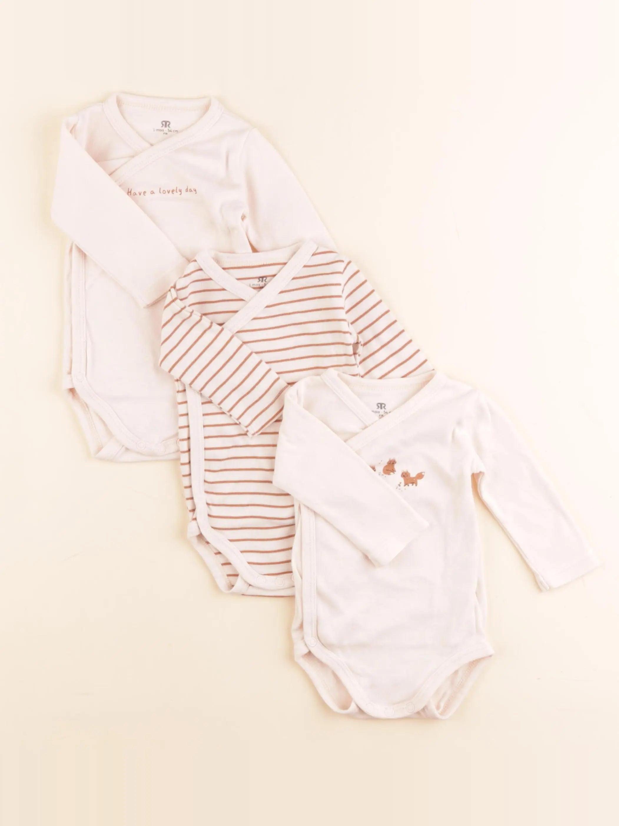 La Redoute - body rose - 1 mois