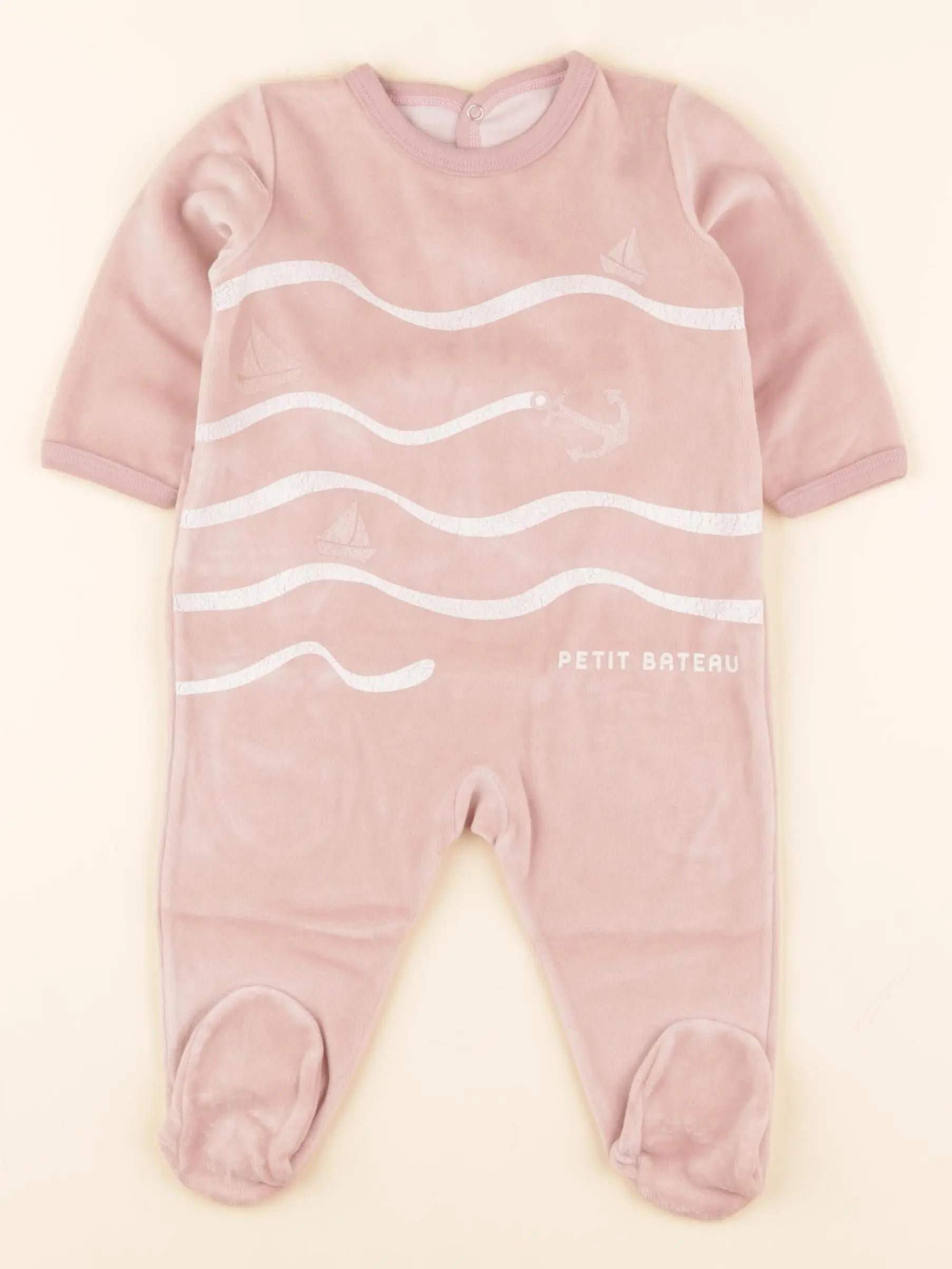 Pyjama velours rose