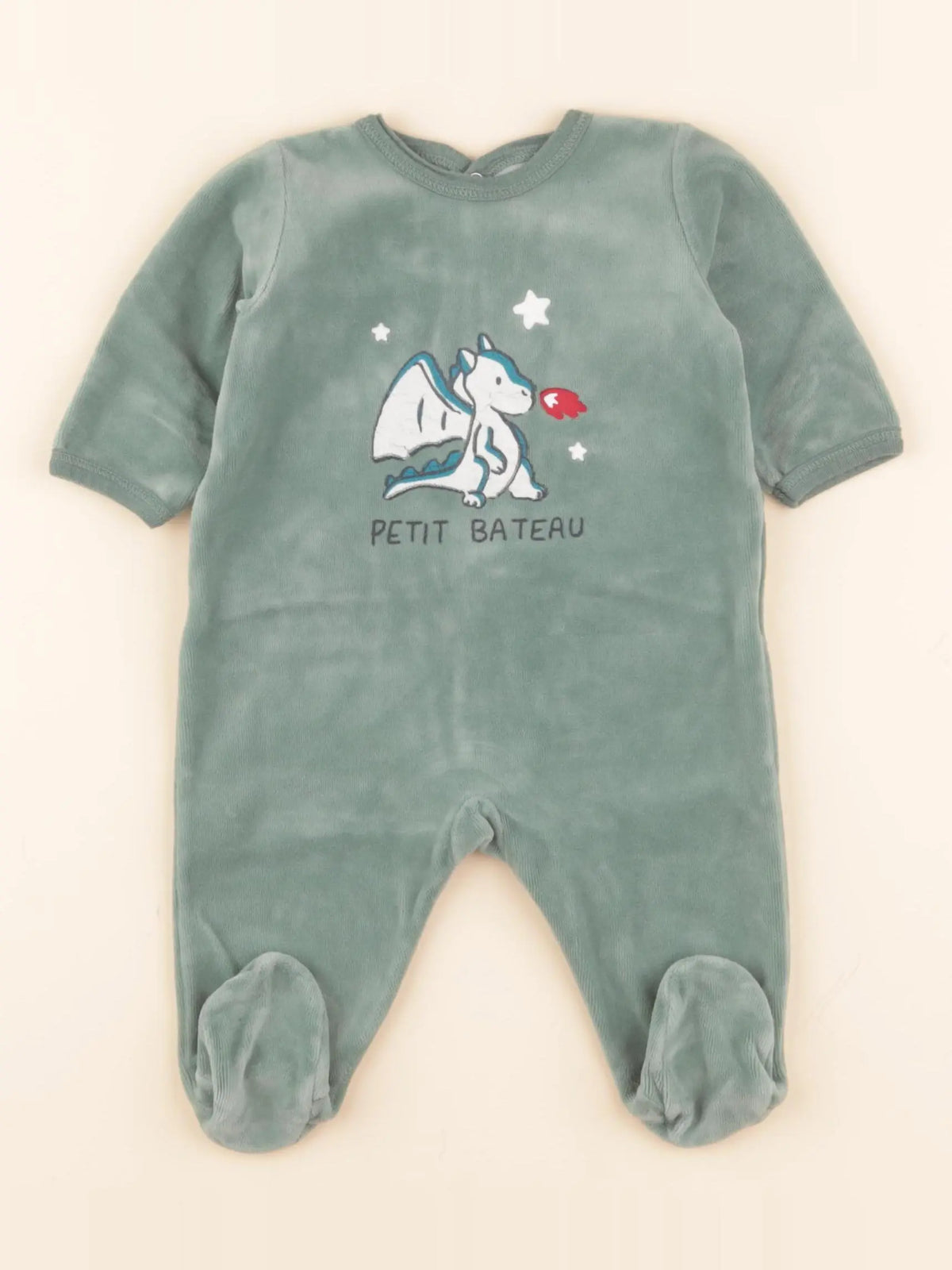 Pyjama velours vert