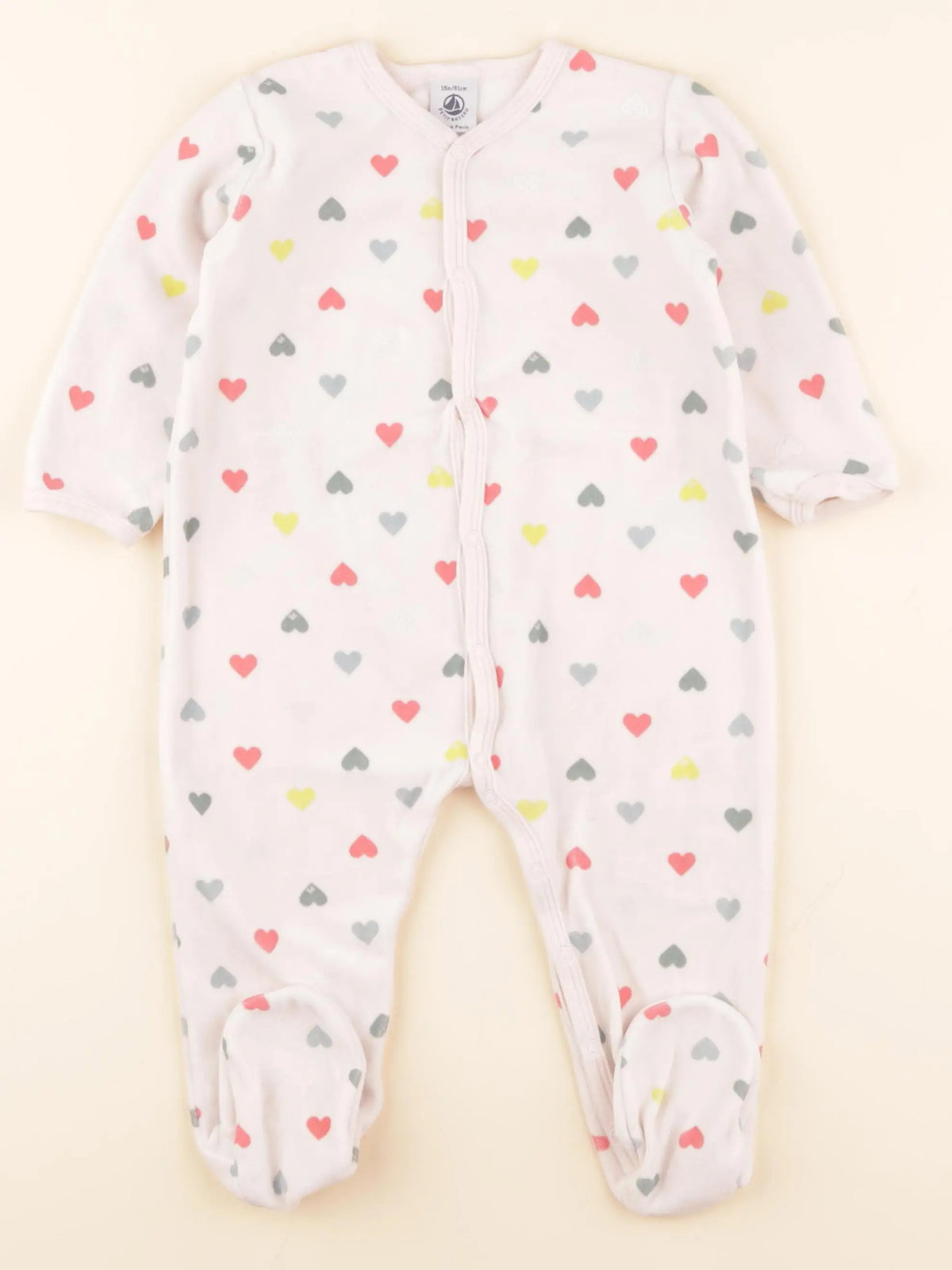Pyjama velours rose